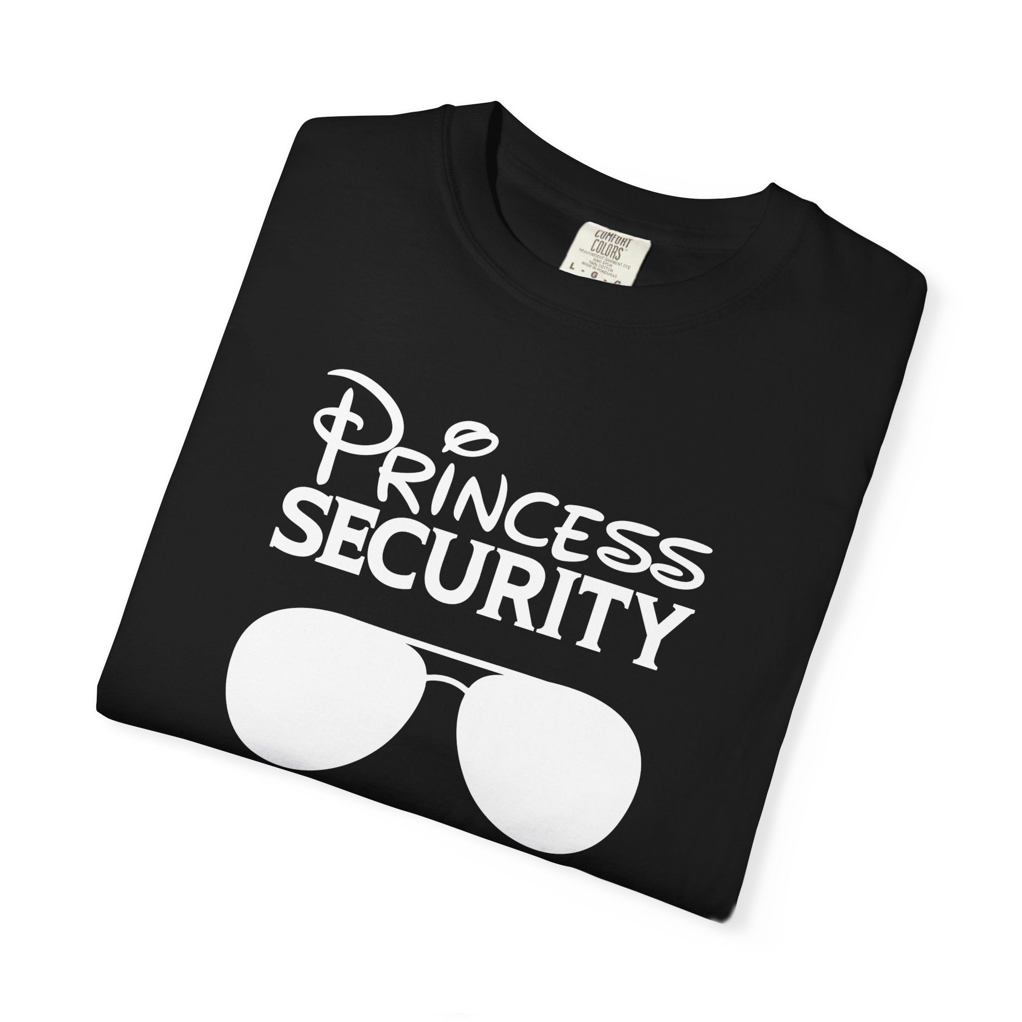 Princess Security T-Shirt — Funny Princess Sunglasses Tee for Kids & Adults