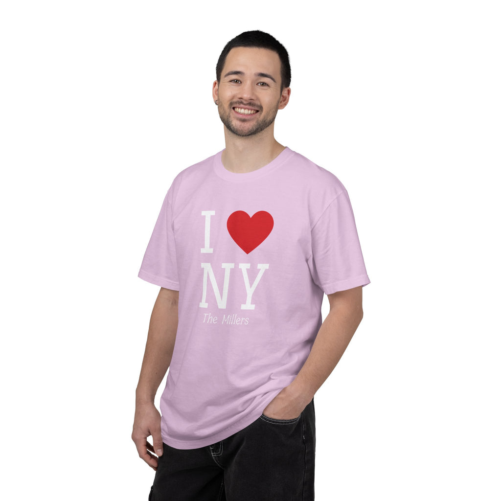 I Love NY Personalized Road Trip T-Shirt — Family New York Travel Tee