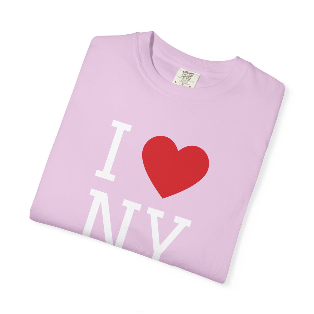 I Love NY Personalized Road Trip T-Shirt — Family New York Travel Tee