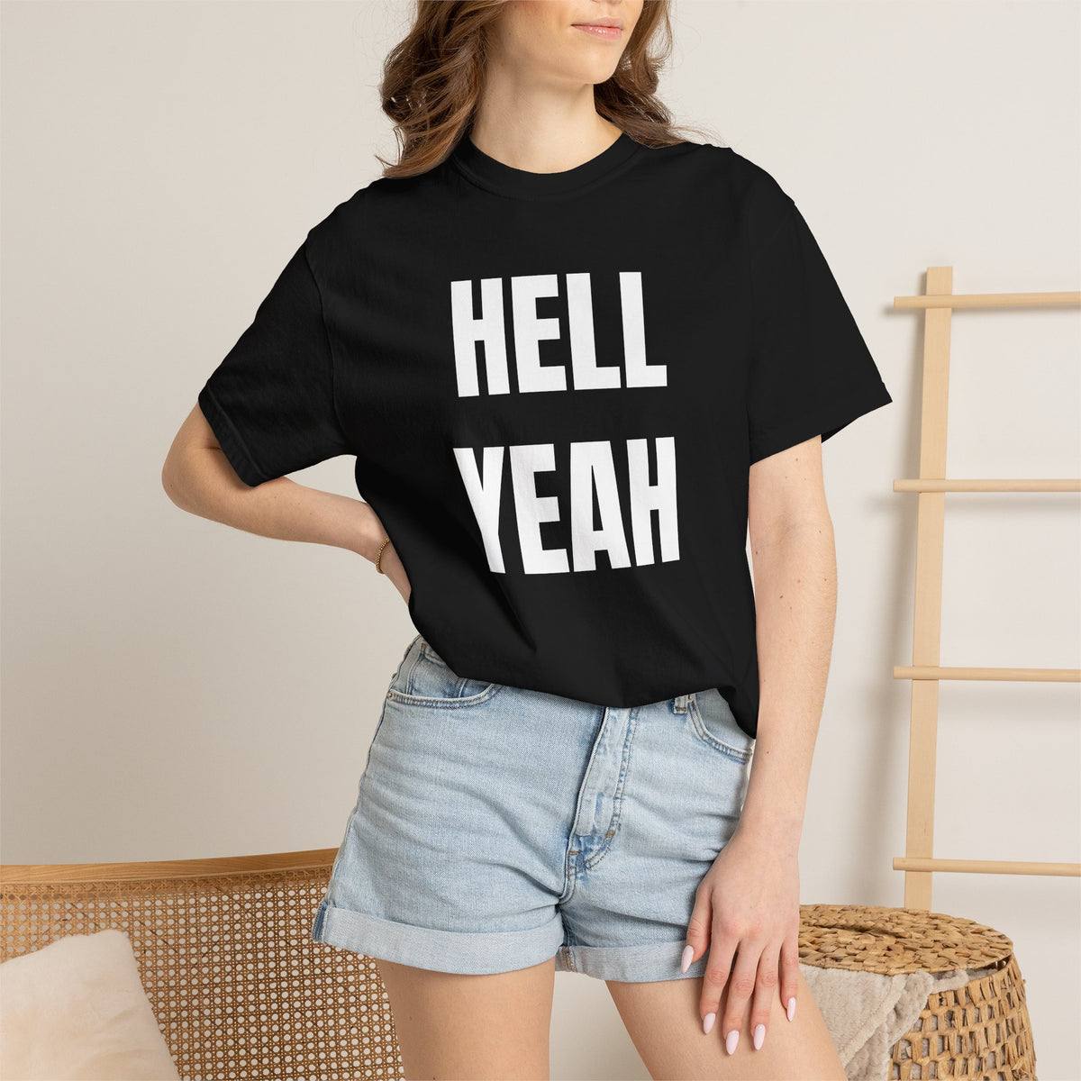 Hell Yeah Garment-Dyed T-Shirt