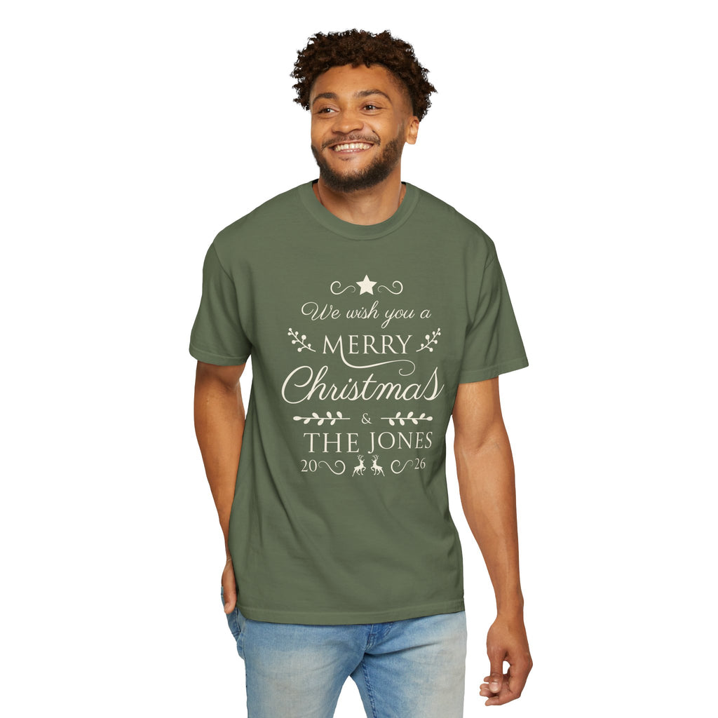 Family Christmas Matching Tee — Holiday Celebration Shirt