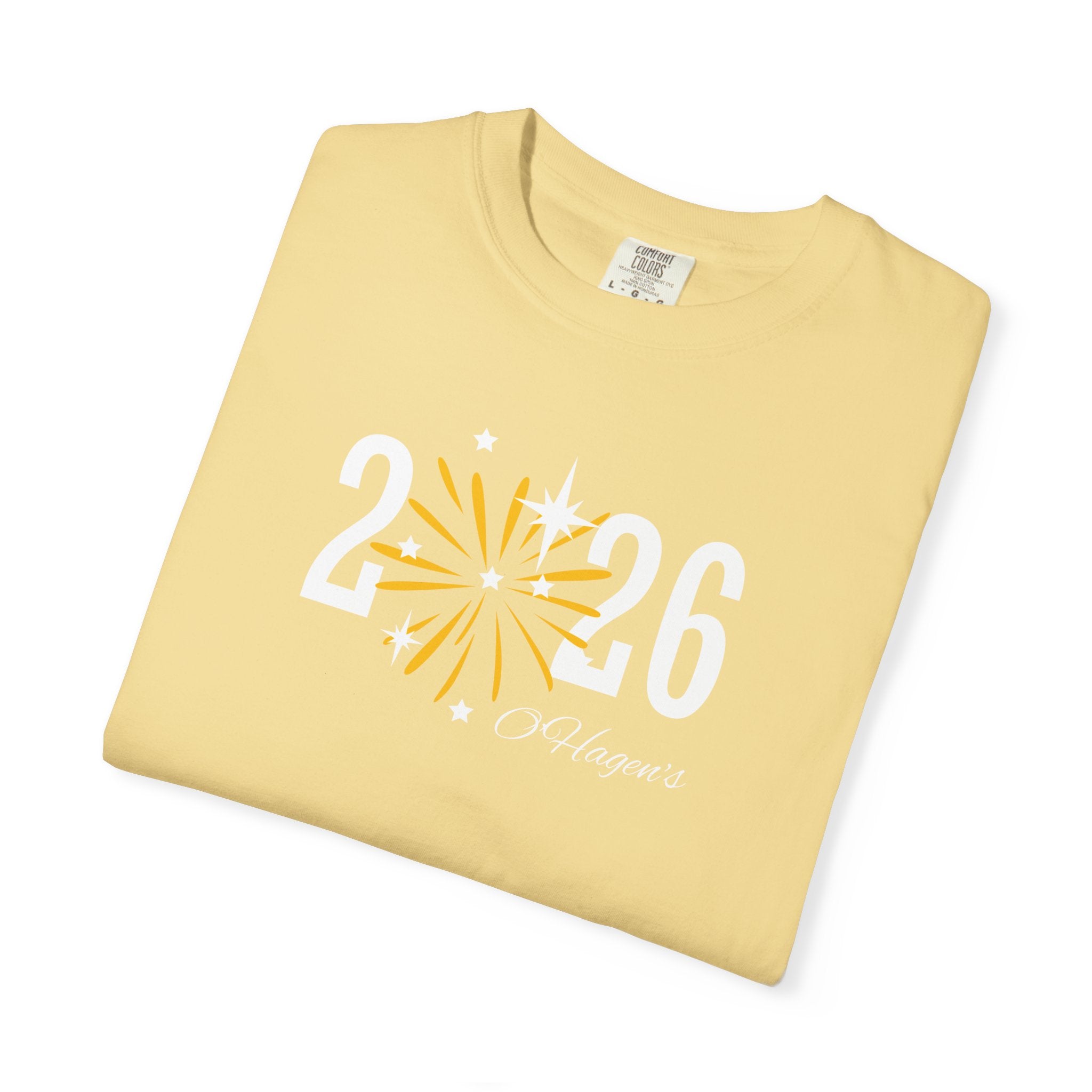 Custom 2026 New Year Family T-Shirt — Personalizable Family New Years Shirt