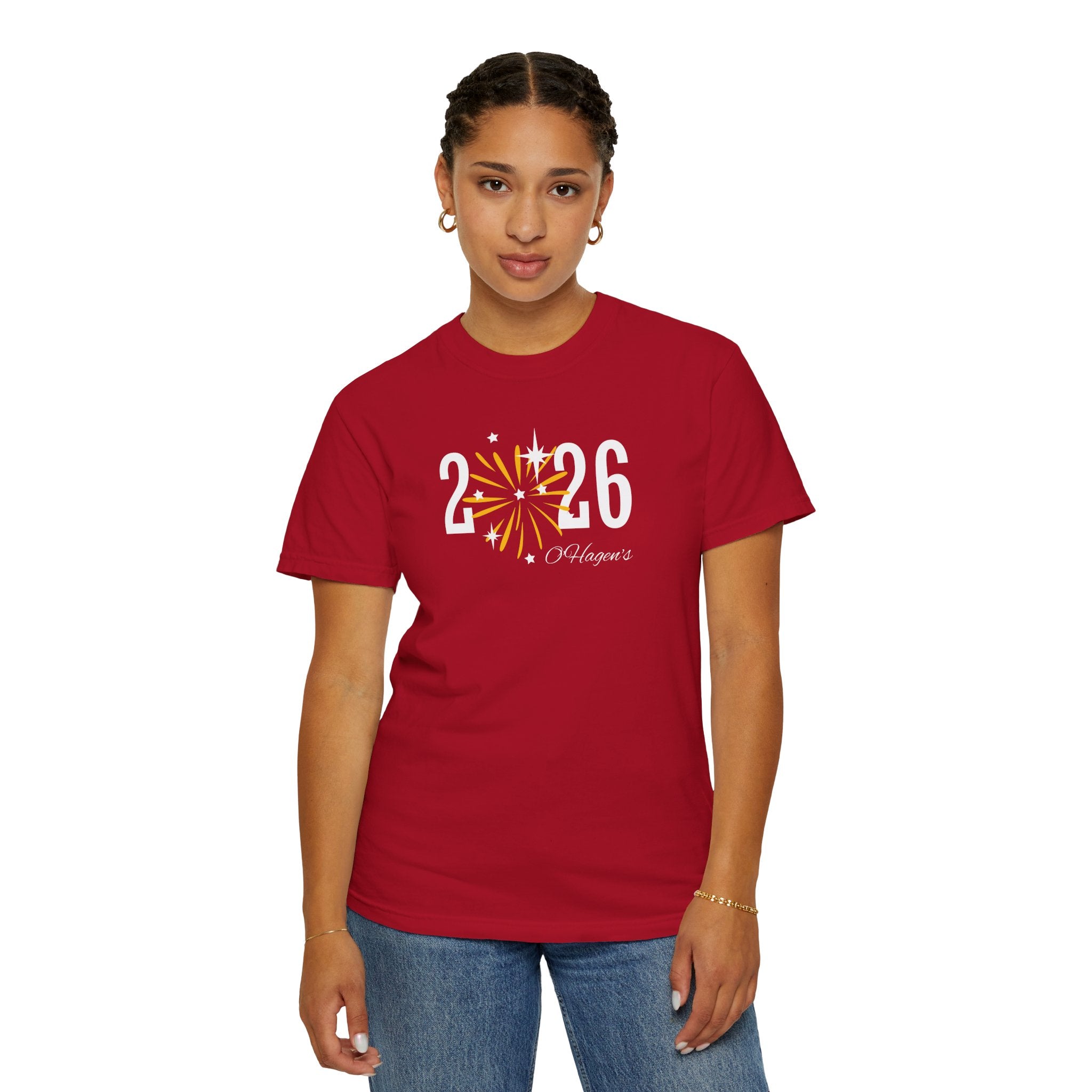 Custom 2026 New Year Family T-Shirt — Personalizable Family New Years Shirt