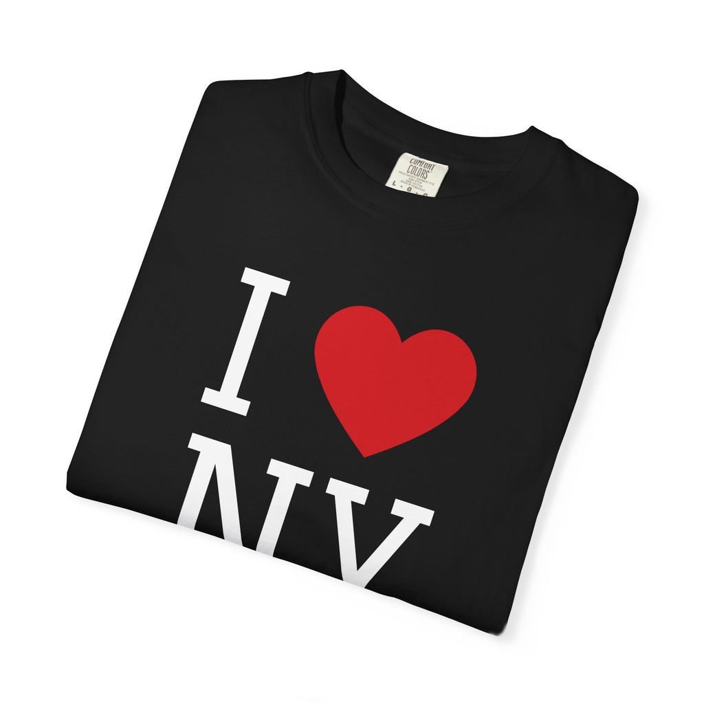 I Love NY Personalized Road Trip T-Shirt — Family New York Travel Tee