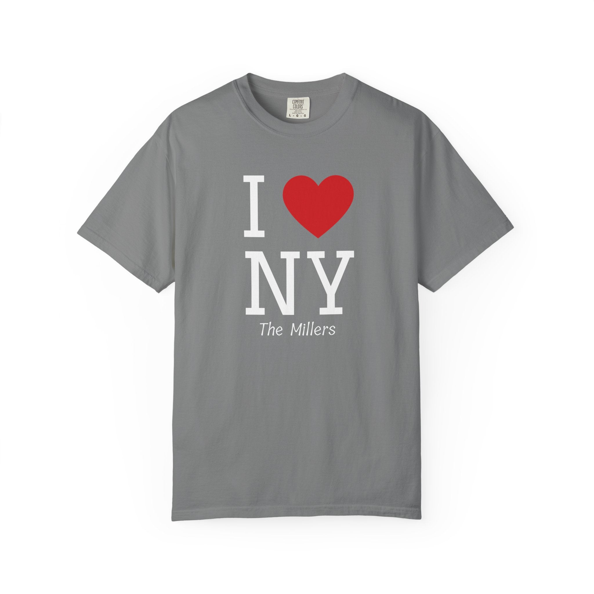 I Love NY Personalized Road Trip T-Shirt — Family New York Travel Tee