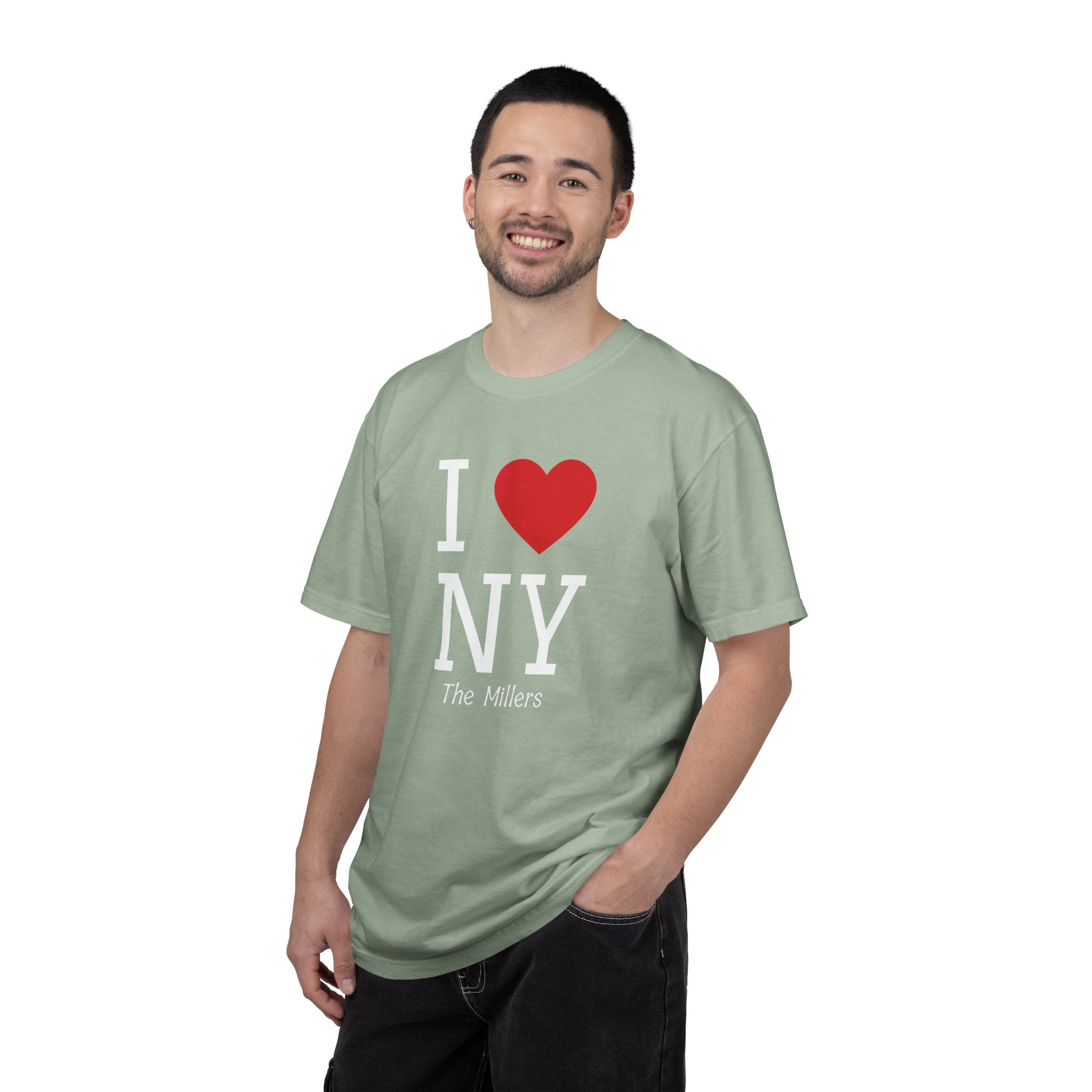 I Love NY Personalized Road Trip T-Shirt — Family New York Travel Tee