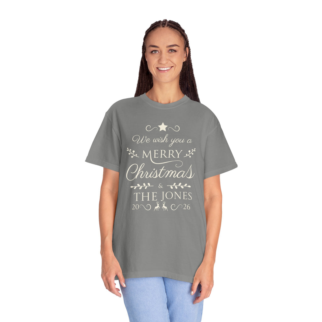 Family Christmas Matching Tee — Holiday Celebration Shirt