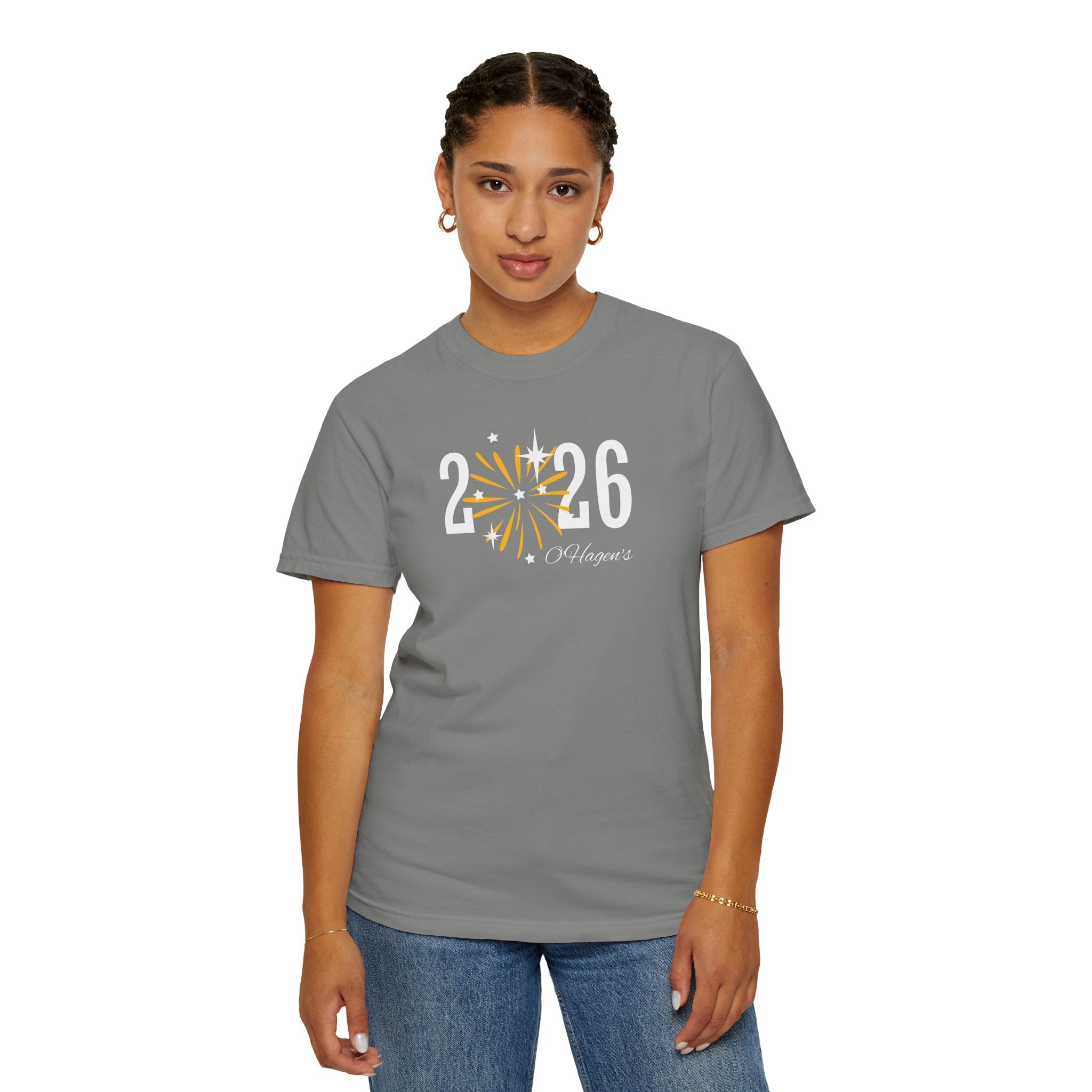 Custom 2026 New Year Family T-Shirt — Personalizable Family New Years Shirt