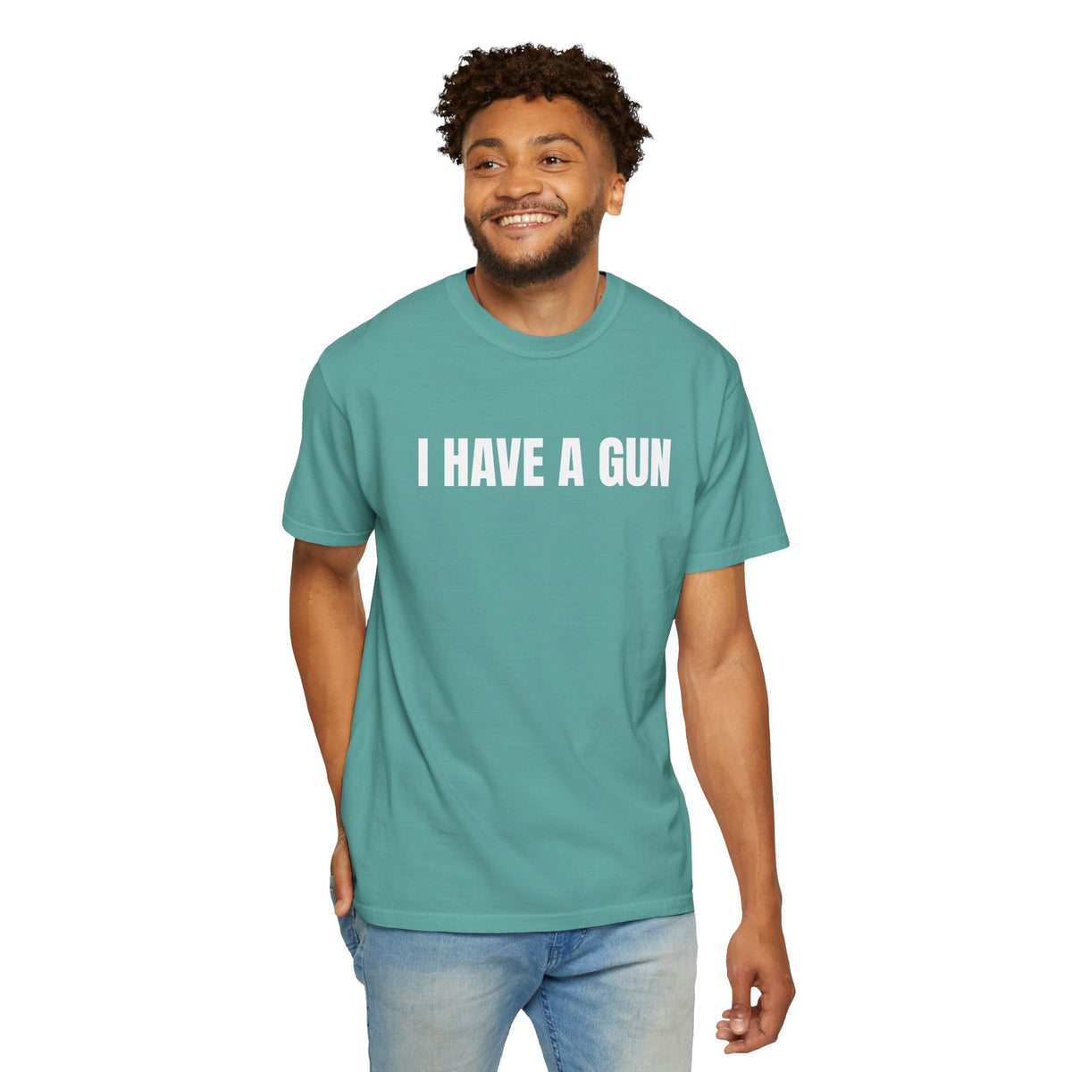 I Have a Gun T-Shirt — Bold Statement Graphic Tee