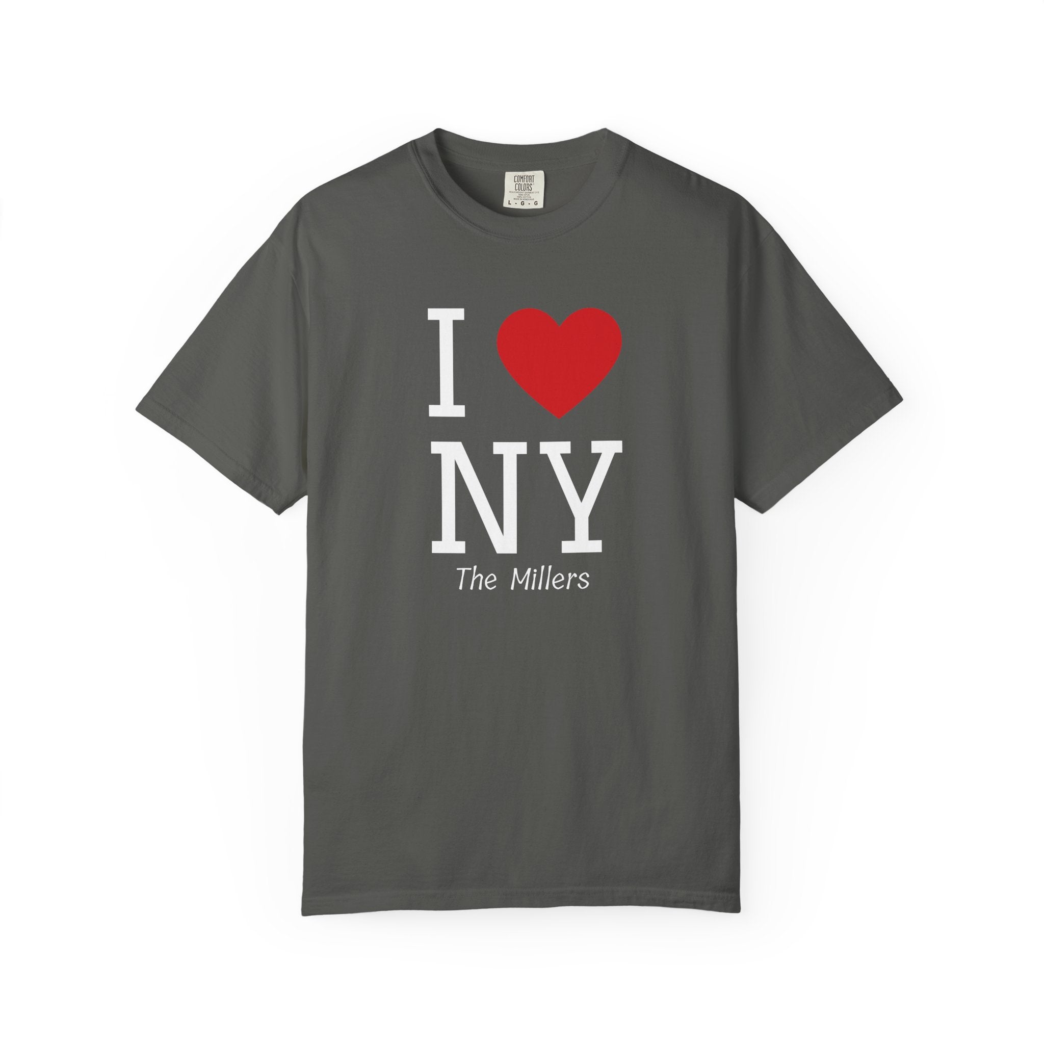 I Love NY Personalized Road Trip T-Shirt — Family New York Travel Tee
