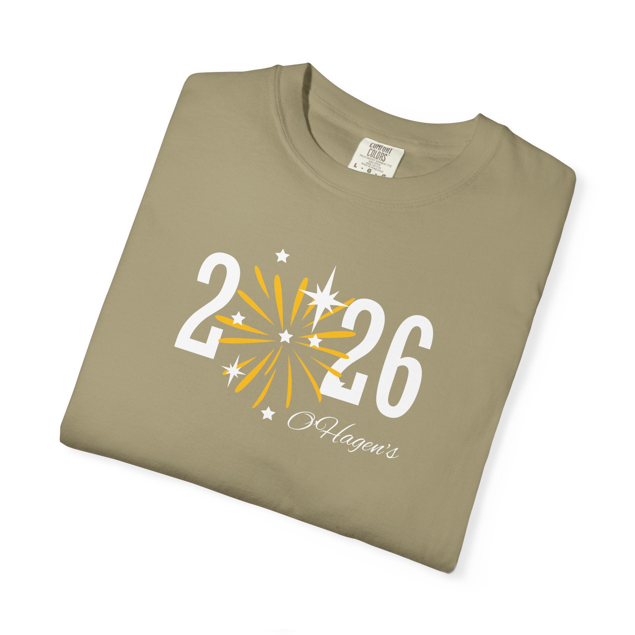 Custom 2026 New Year Family T-Shirt — Personalizable Family New Years Shirt