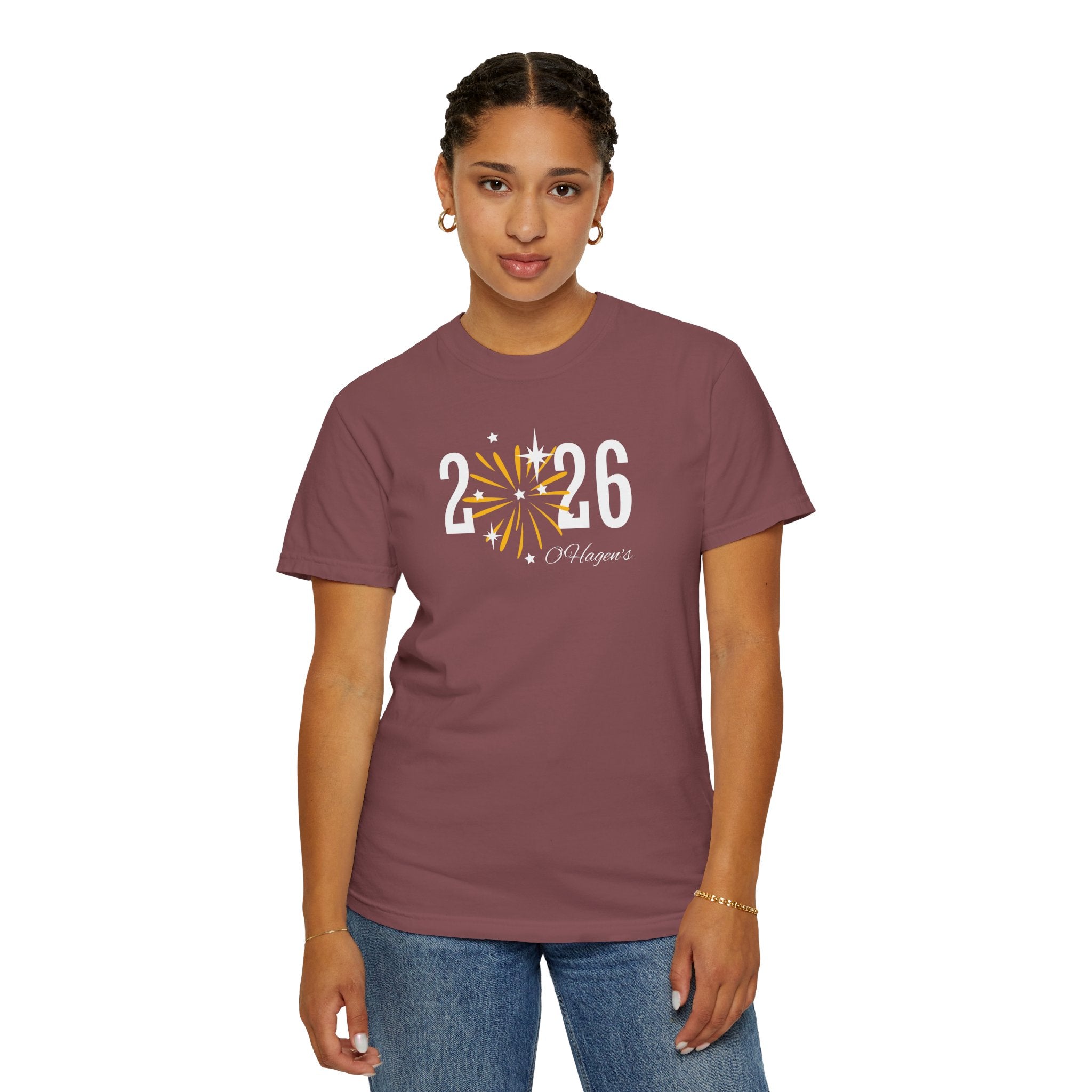 Custom 2026 New Year Family T-Shirt — Personalizable Family New Years Shirt