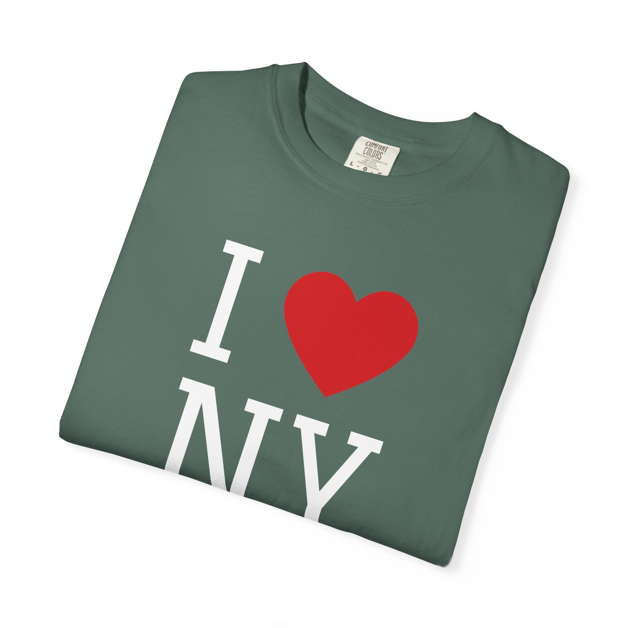 I Love NY Personalized Road Trip T-Shirt — Family New York Travel Tee