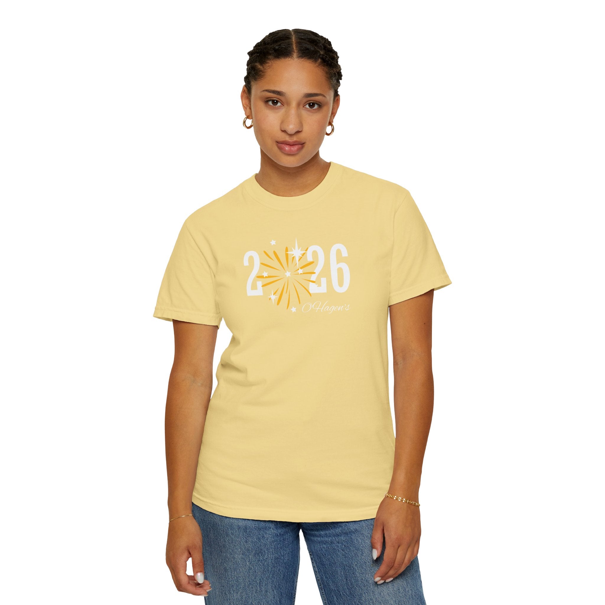 Custom 2026 New Year Family T-Shirt — Personalizable Family New Years Shirt