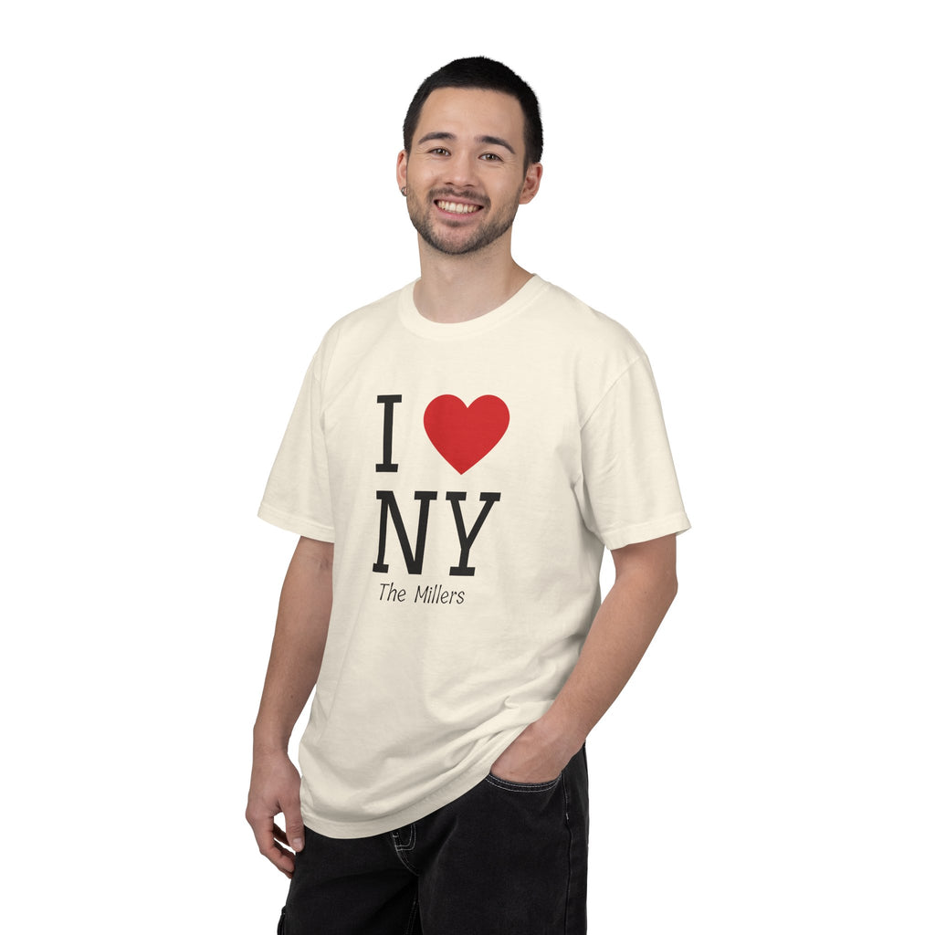 I Love NY Personalized Road Trip T-Shirt — Family New York Travel Tee