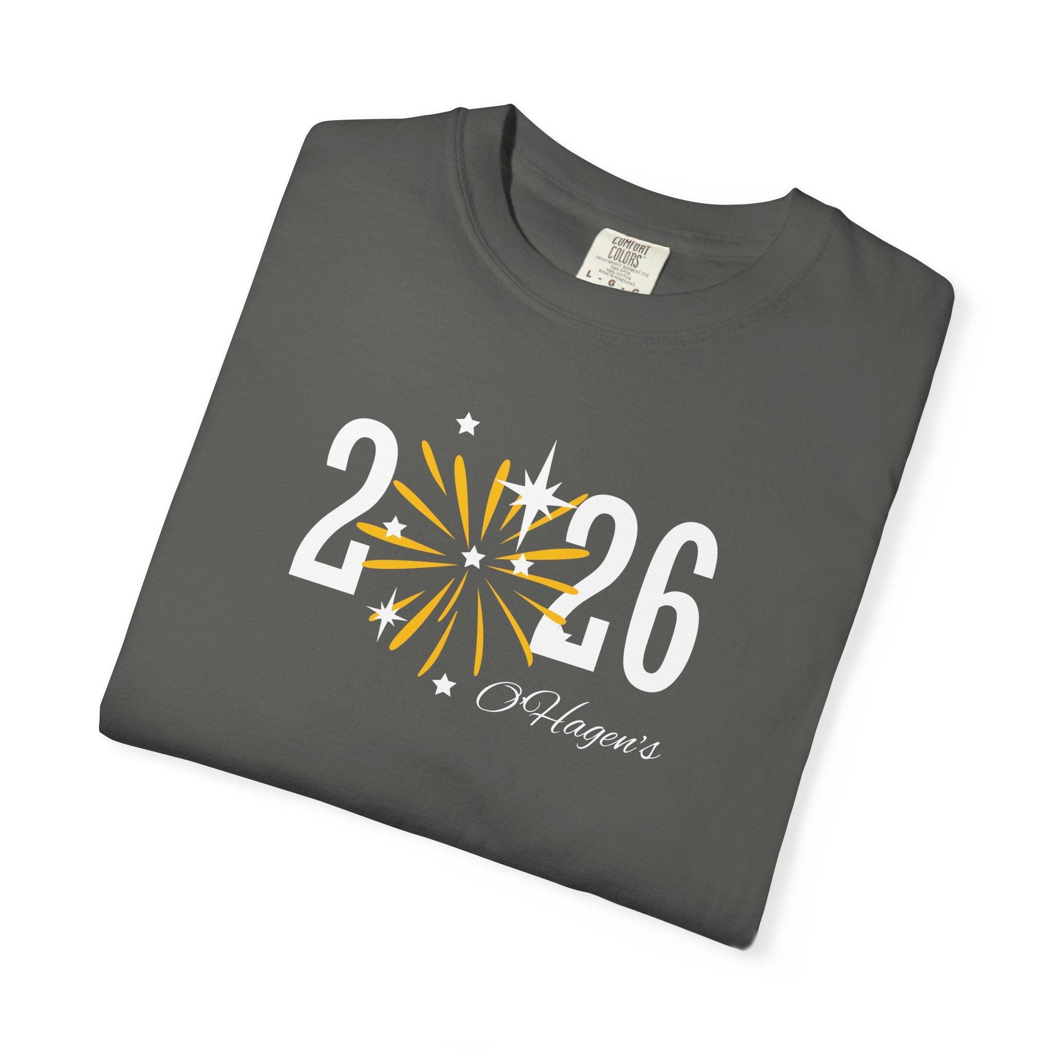 Custom 2026 New Year Family T-Shirt — Personalizable Family New Years Shirt