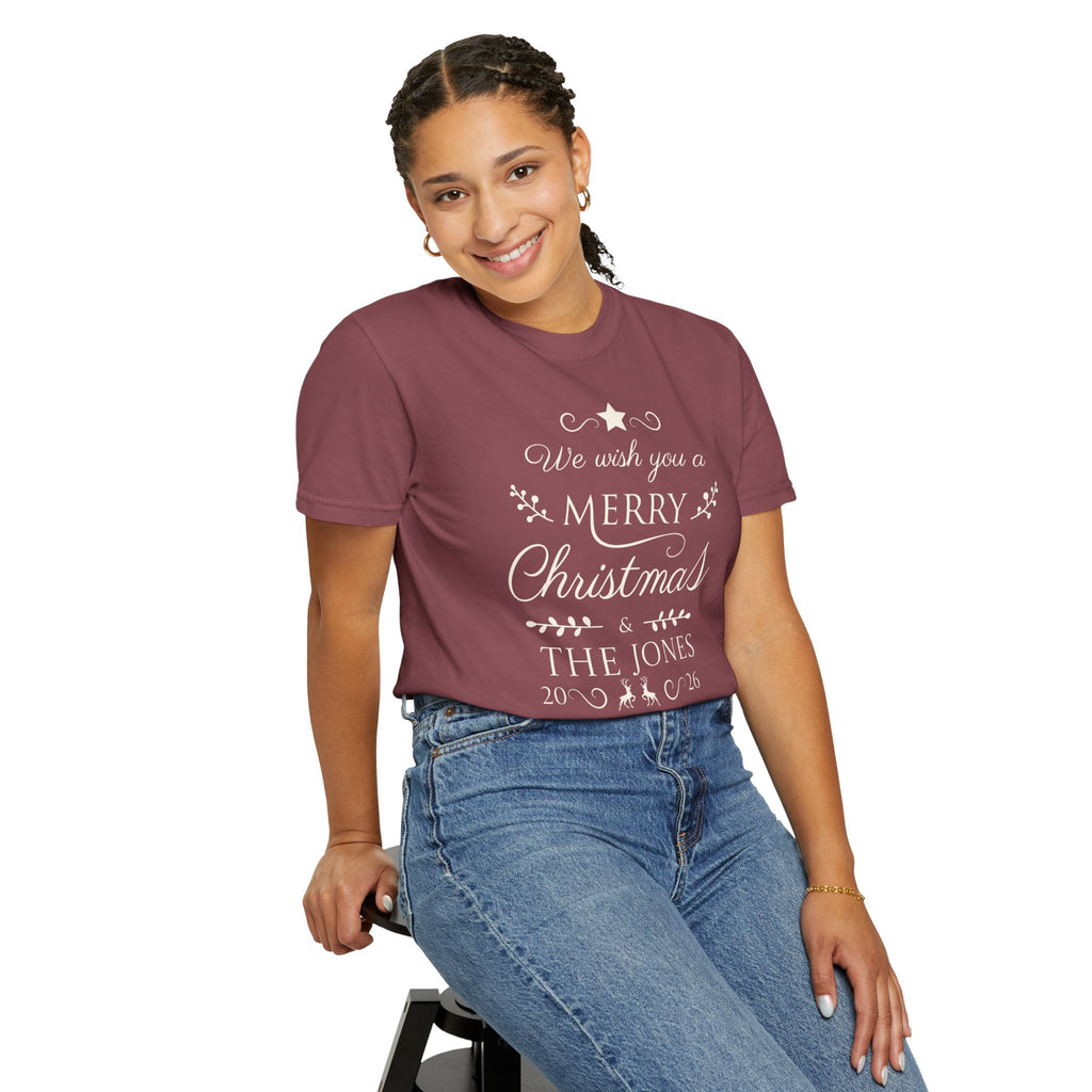 Family Christmas Matching Tee — Holiday Celebration Shirt