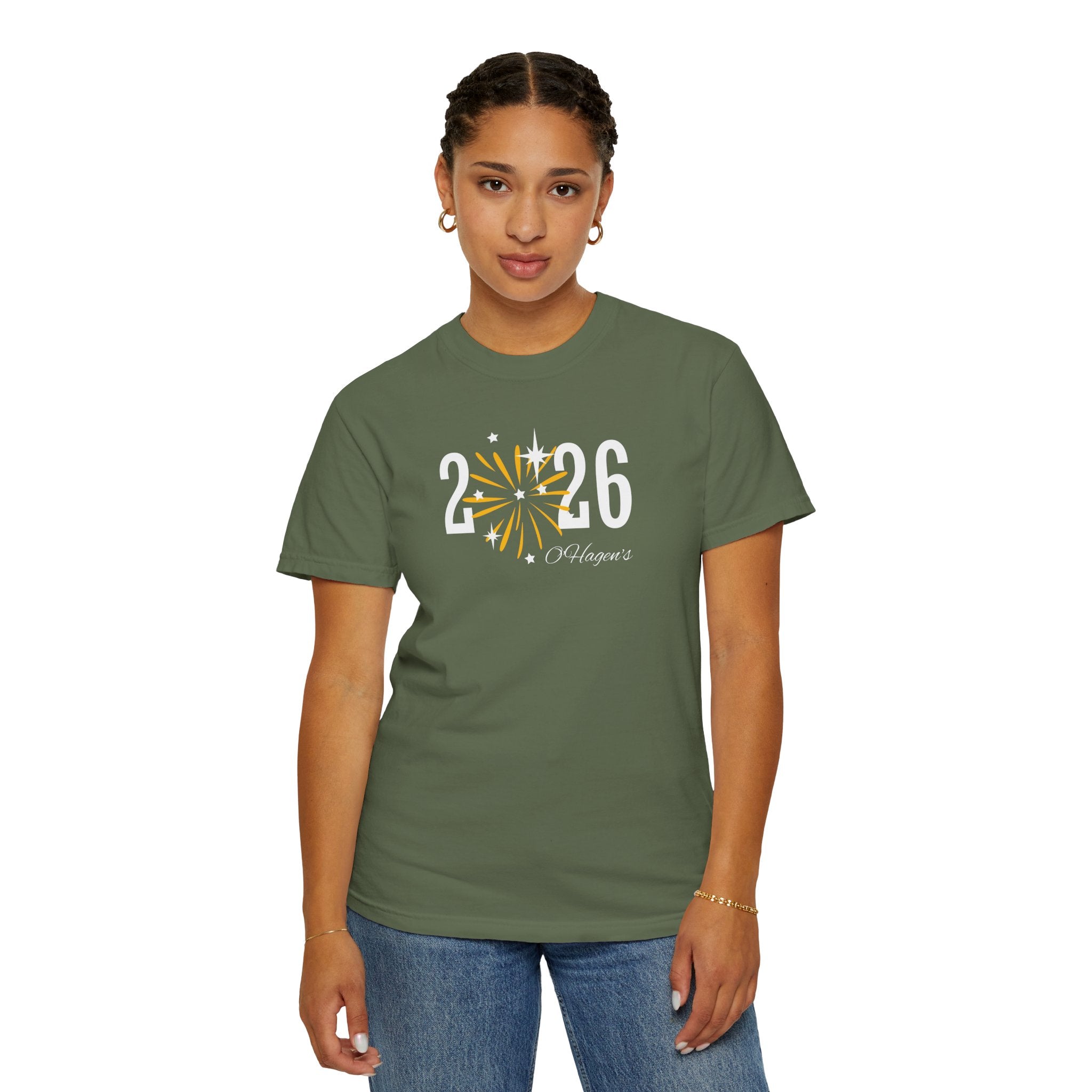 Custom 2026 New Year Family T-Shirt — Personalizable Family New Years Shirt