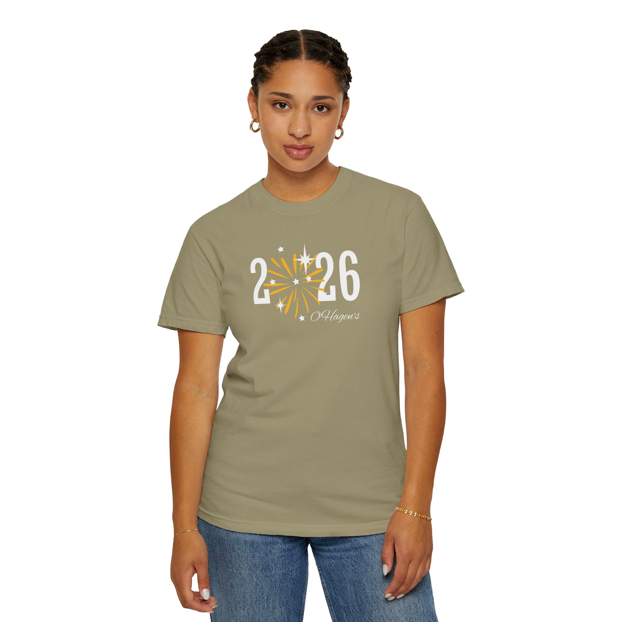Custom 2026 New Year Family T-Shirt — Personalizable Family New Years Shirt