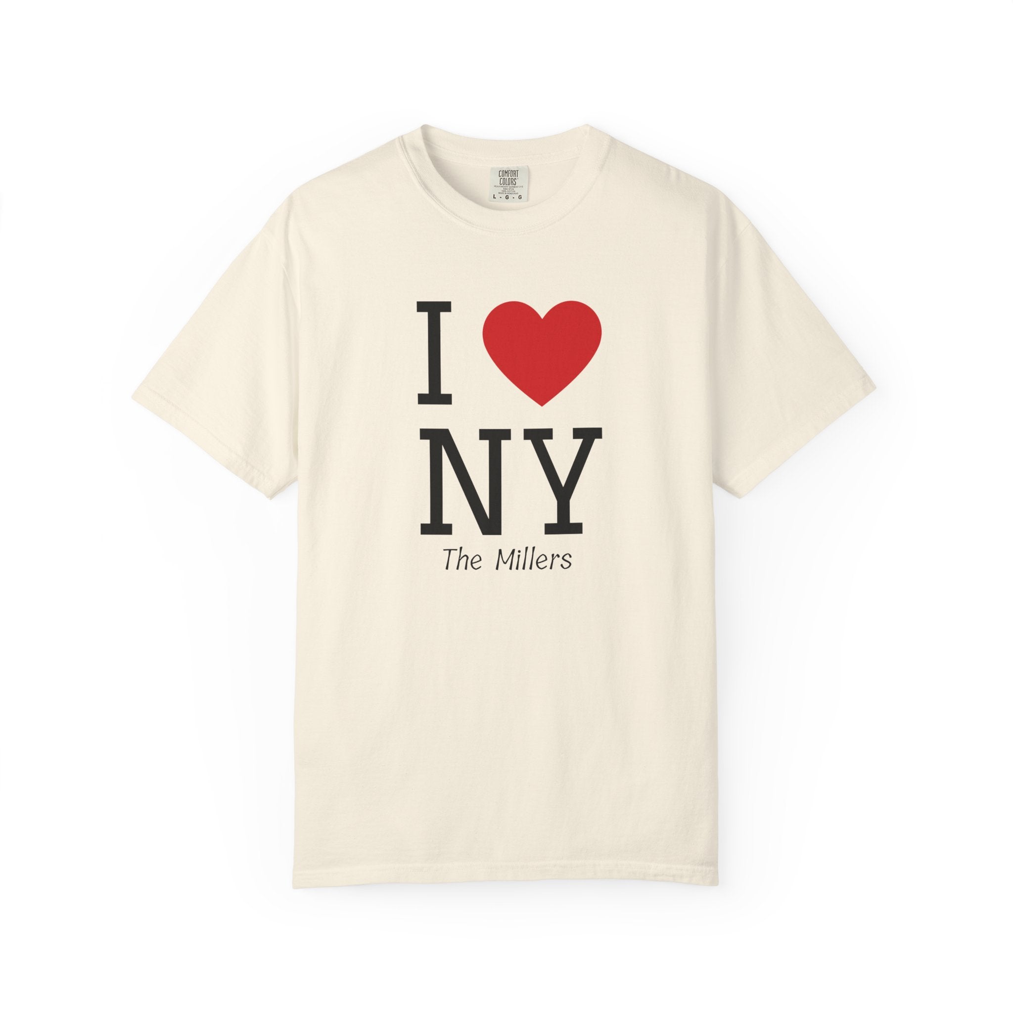 I Love NY Personalized Road Trip T-Shirt — Family New York Travel Tee