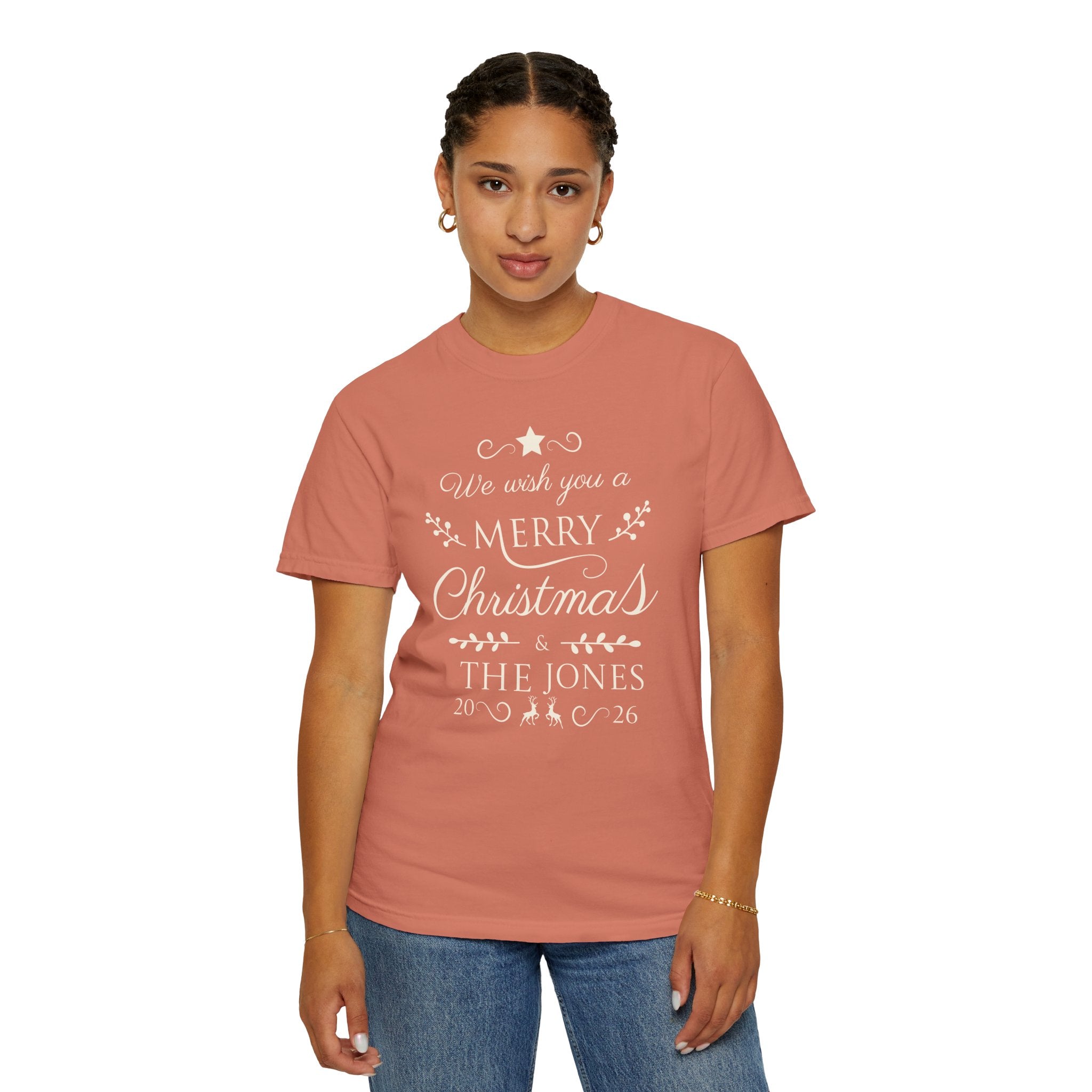 Family Christmas Matching Tee — Holiday Celebration Shirt