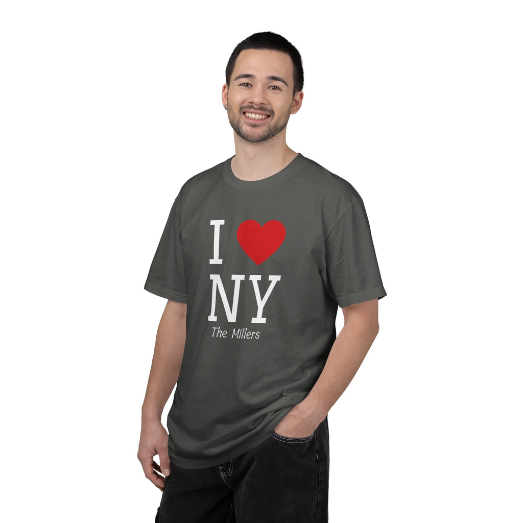 I Love NY Personalized Road Trip T-Shirt — Family New York Travel Tee