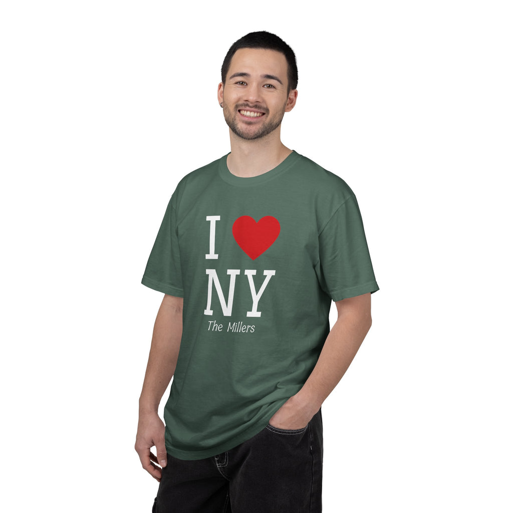I Love NY Personalized Road Trip T-Shirt — Family New York Travel Tee