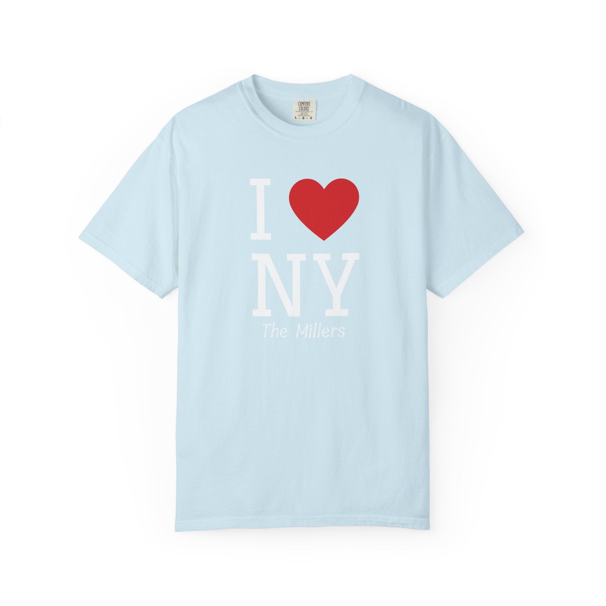 I Love NY Personalized Road Trip T-Shirt — Family New York Travel Tee