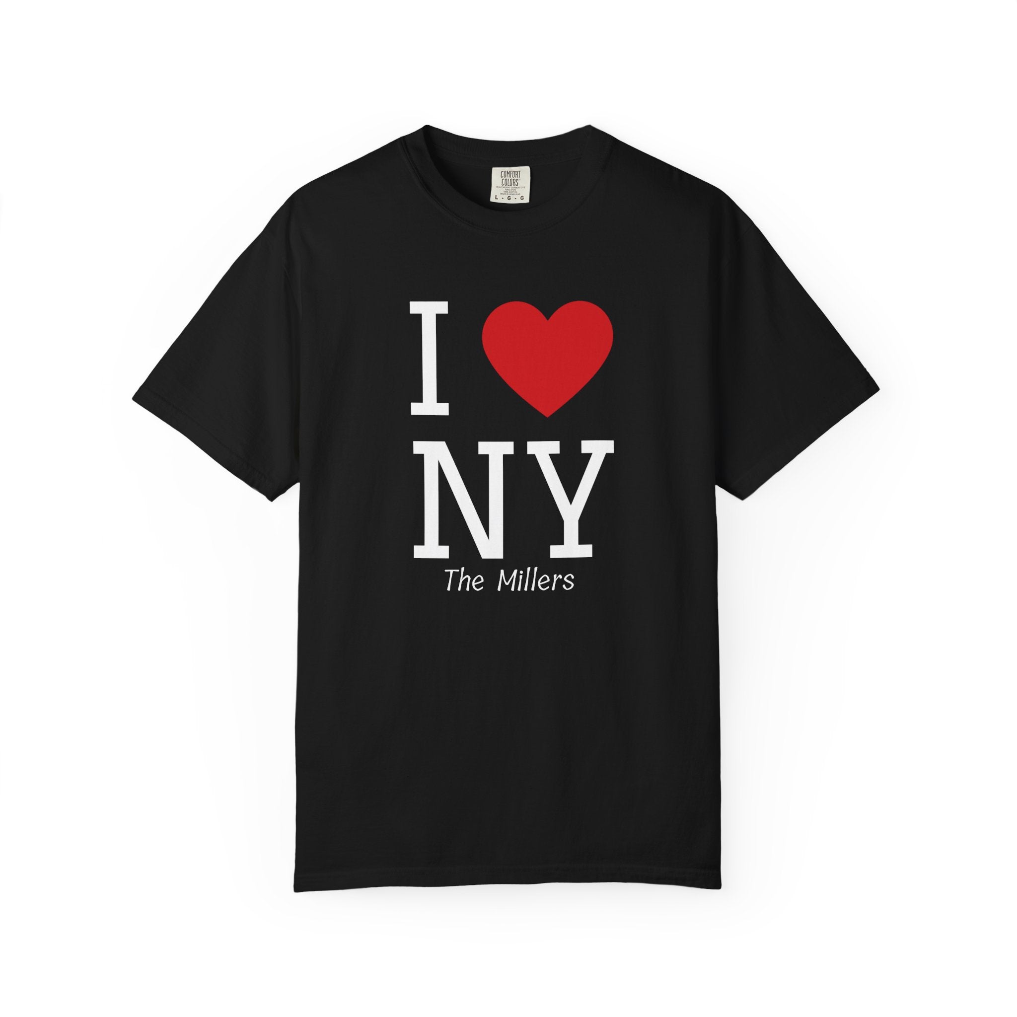 I Love NY Personalized Road Trip T-Shirt — Family New York Travel Tee