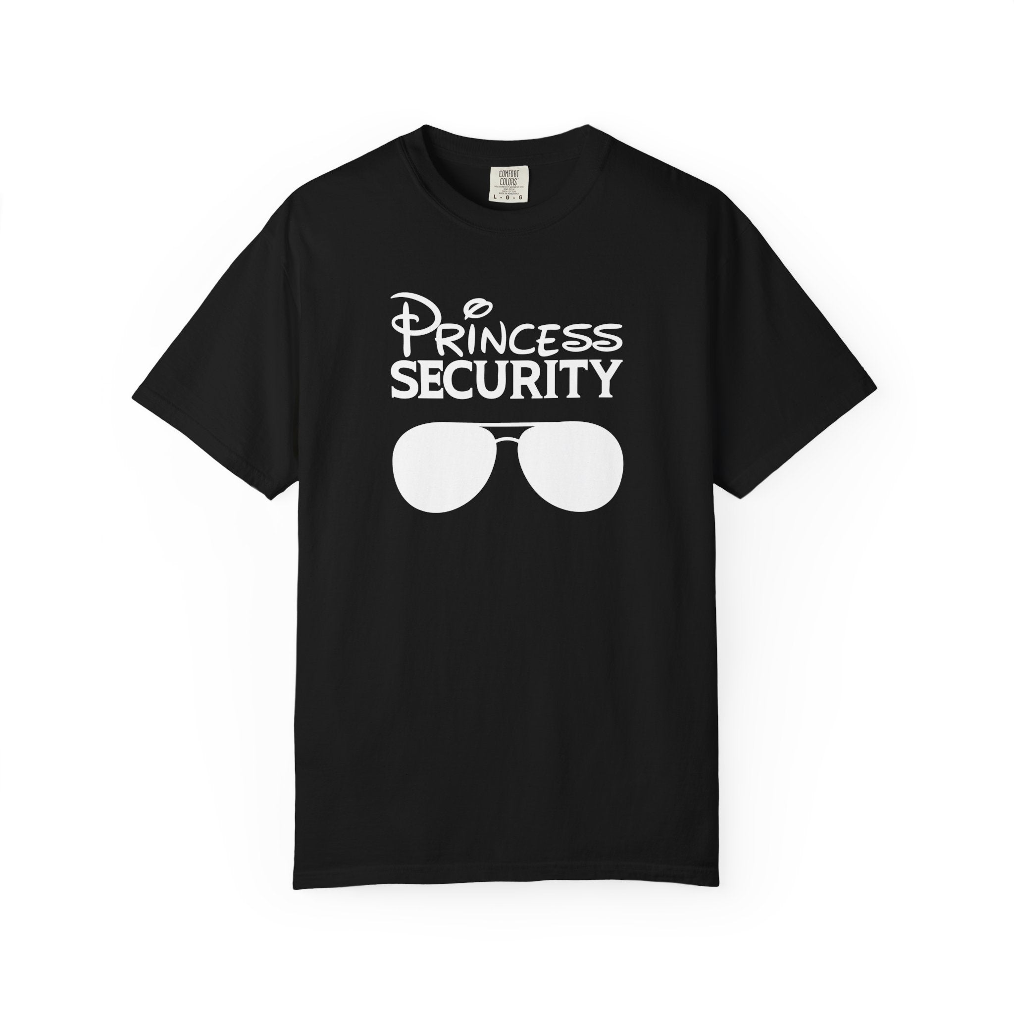 Princess Security T-Shirt — Funny Princess Sunglasses Tee for Kids & Adults