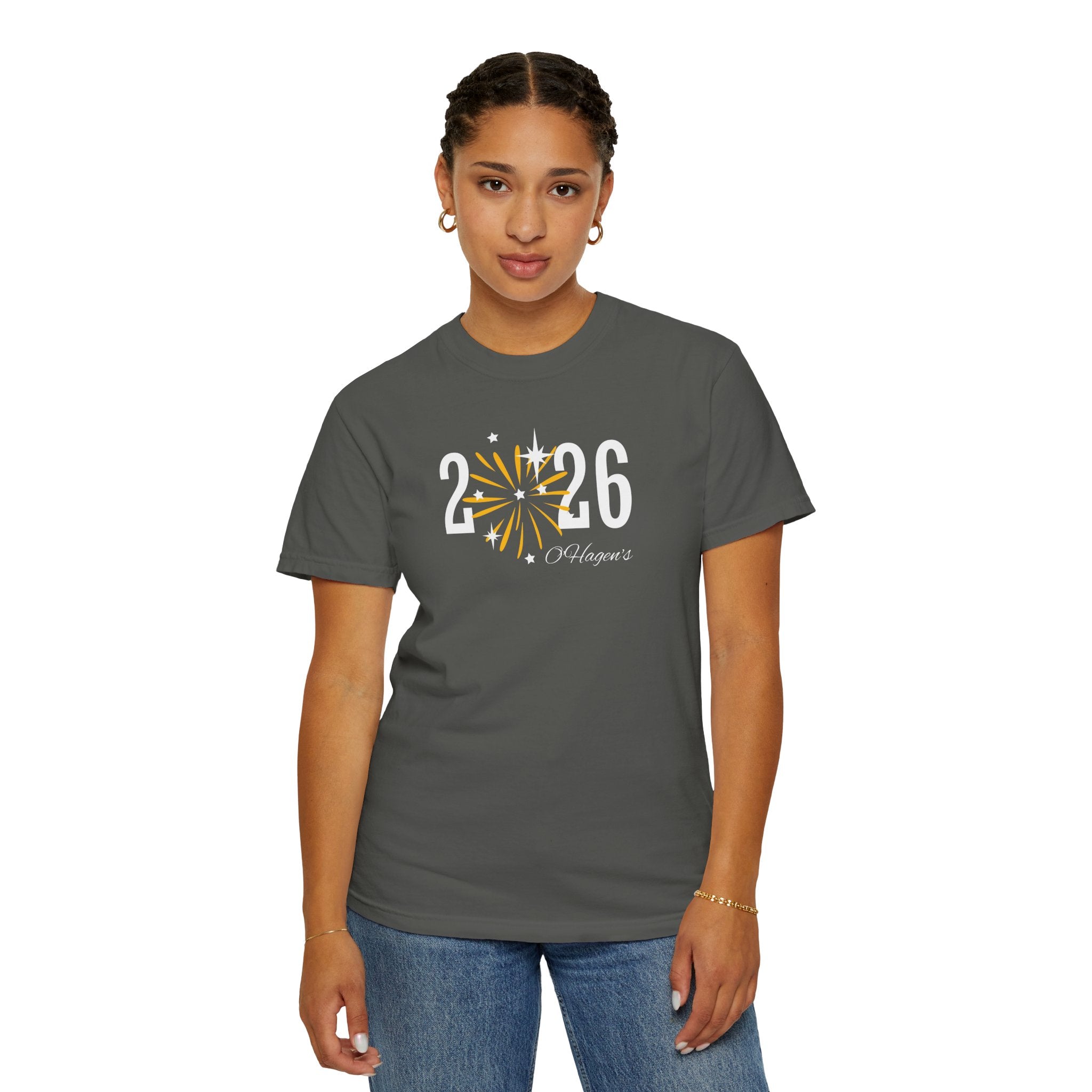 Custom 2026 New Year Family T-Shirt — Personalizable Family New Years Shirt