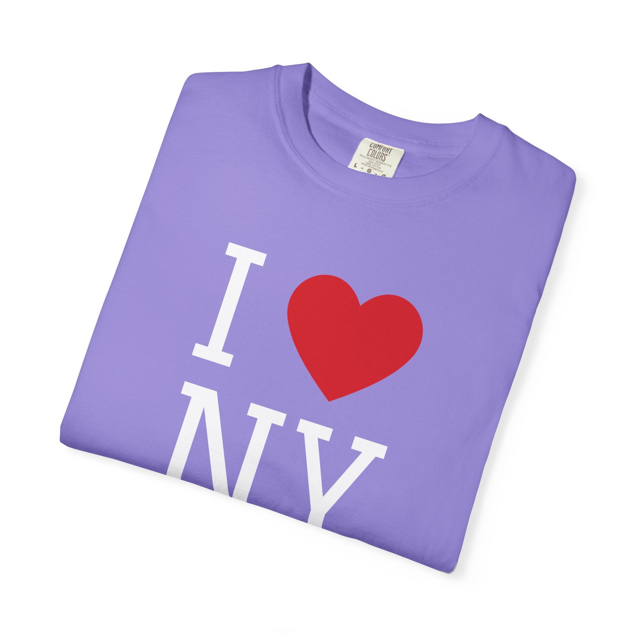 I Love NY Personalized Road Trip T-Shirt — Family New York Travel Tee