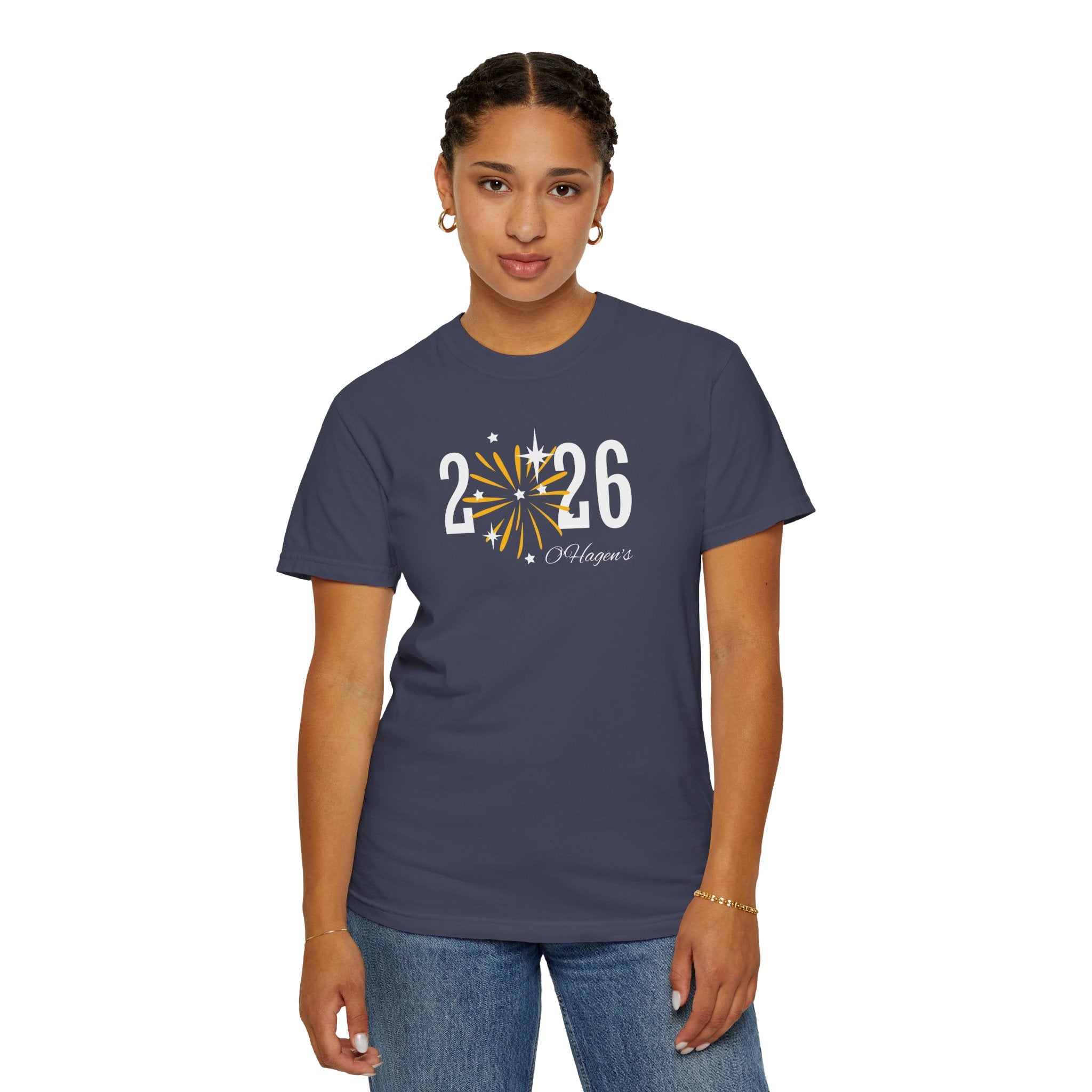 Custom 2026 New Year Family T-Shirt — Personalizable Family New Years Shirt