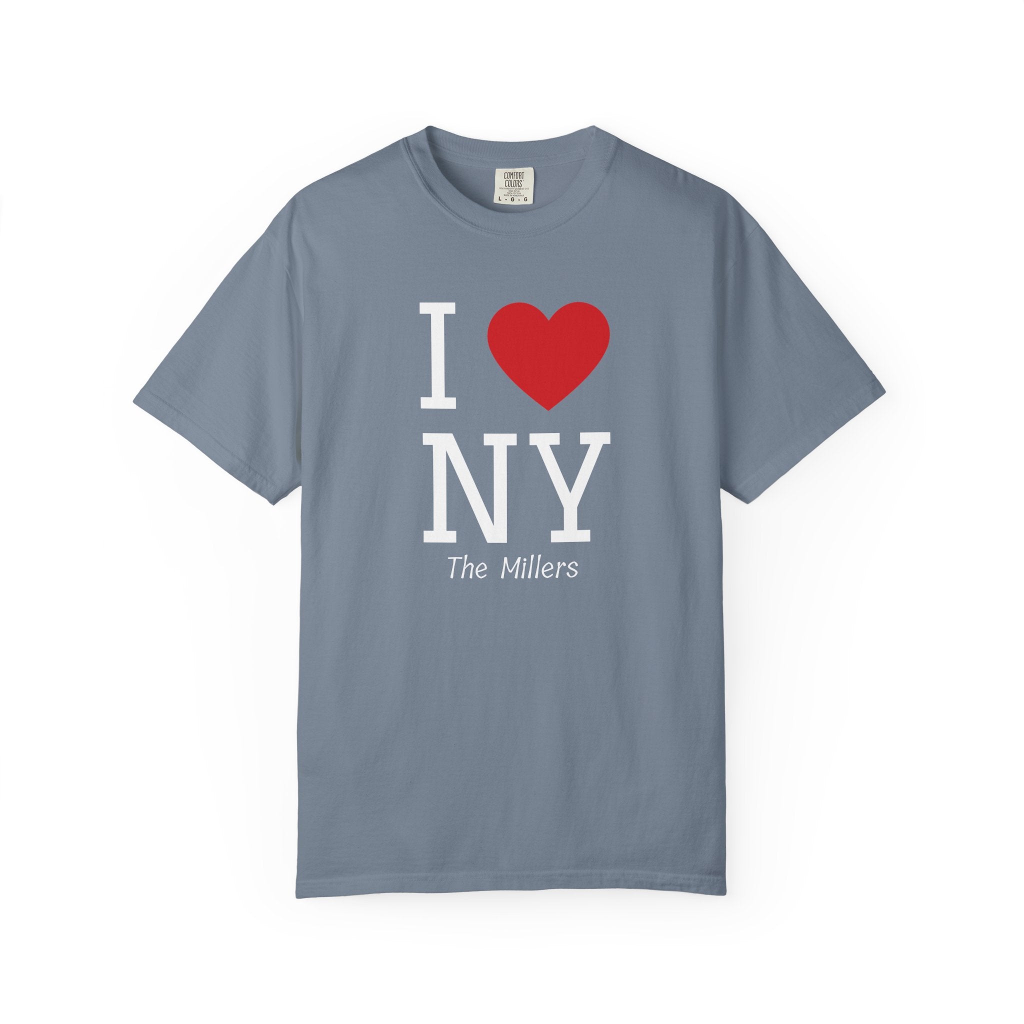 I Love NY Personalized Road Trip T-Shirt — Family New York Travel Tee