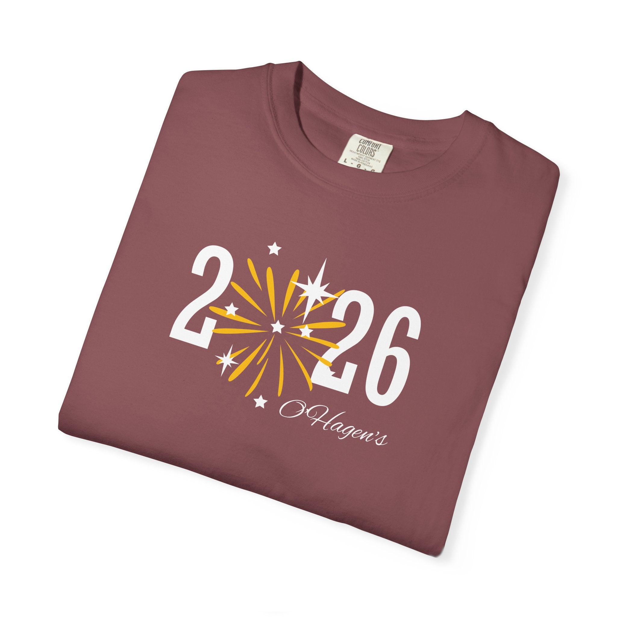 Custom 2026 New Year Family T-Shirt — Personalizable Family New Years Shirt