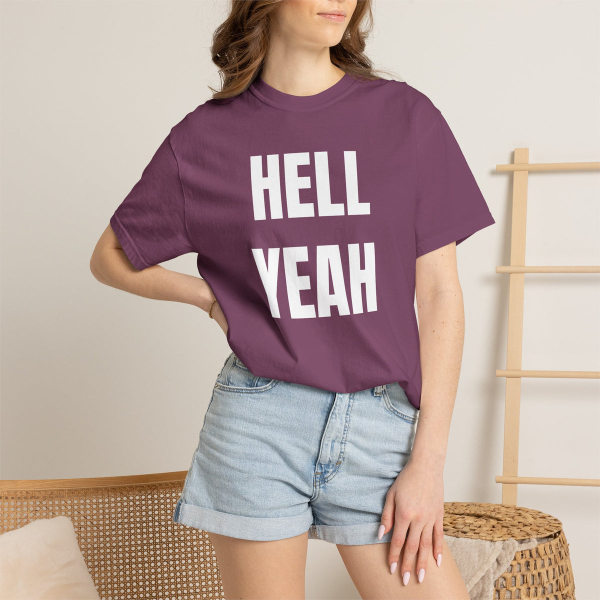Hell Yeah Garment-Dyed T-Shirt