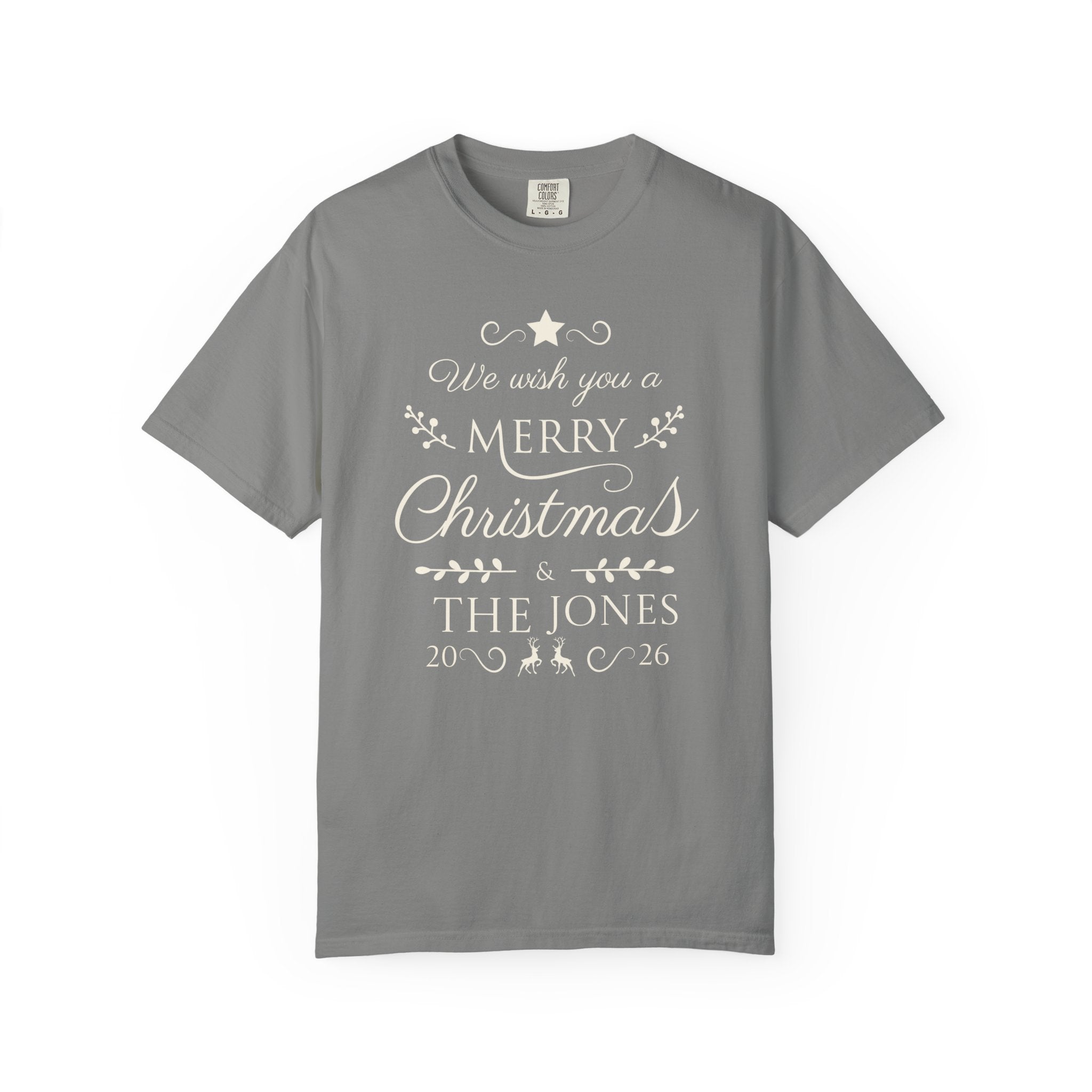 Family Christmas Matching Tee — Holiday Celebration Shirt