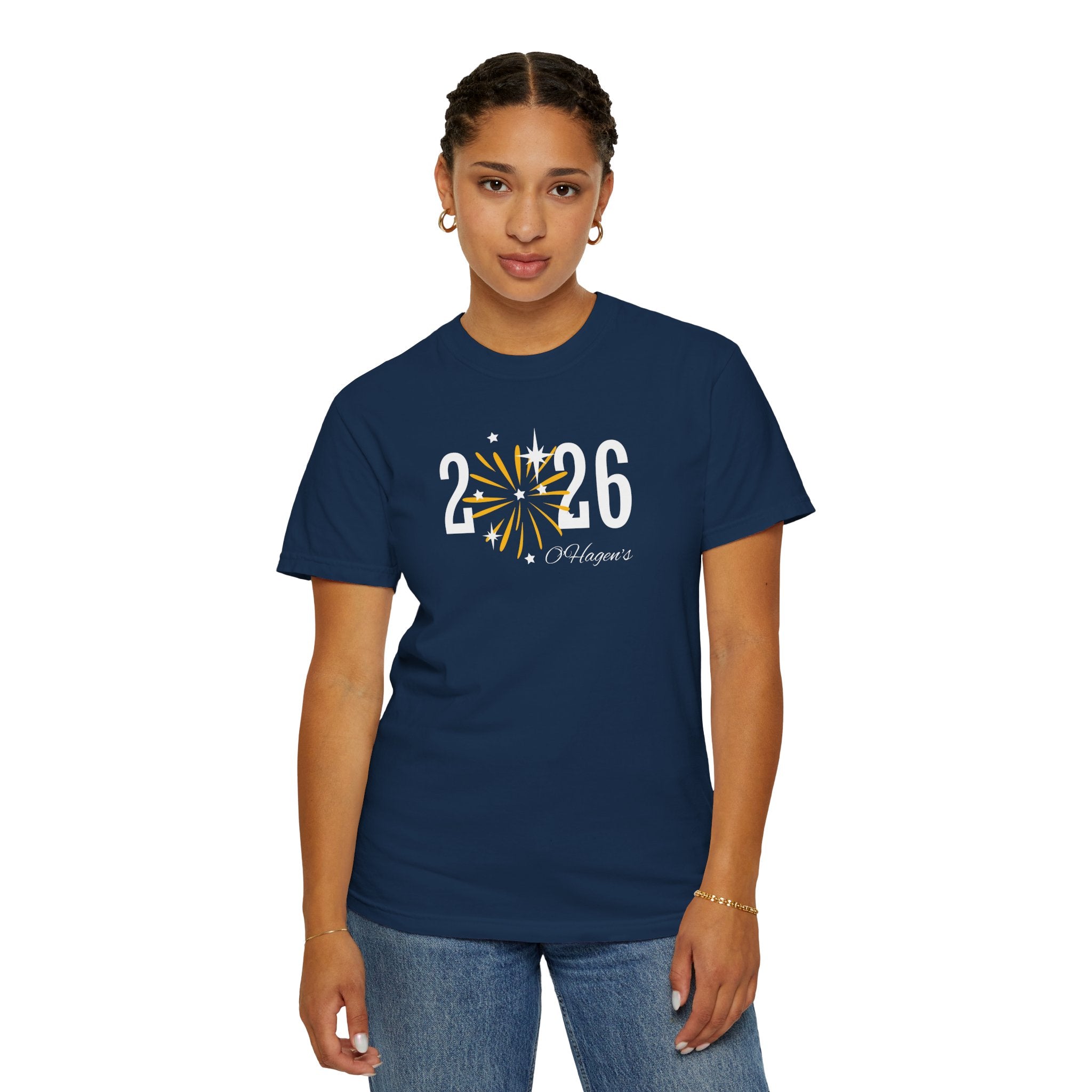 Custom 2026 New Year Family T-Shirt — Personalizable Family New Years Shirt