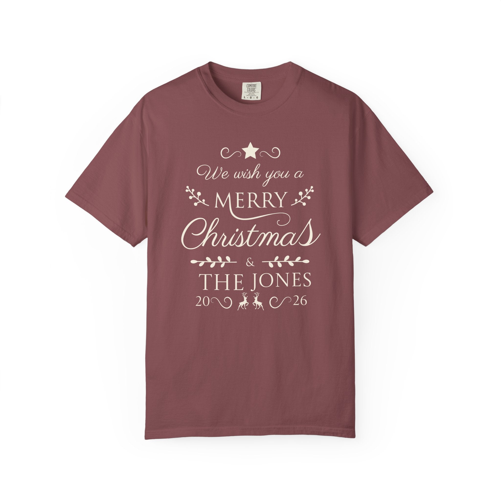 Family Christmas Matching Tee — Holiday Celebration Shirt