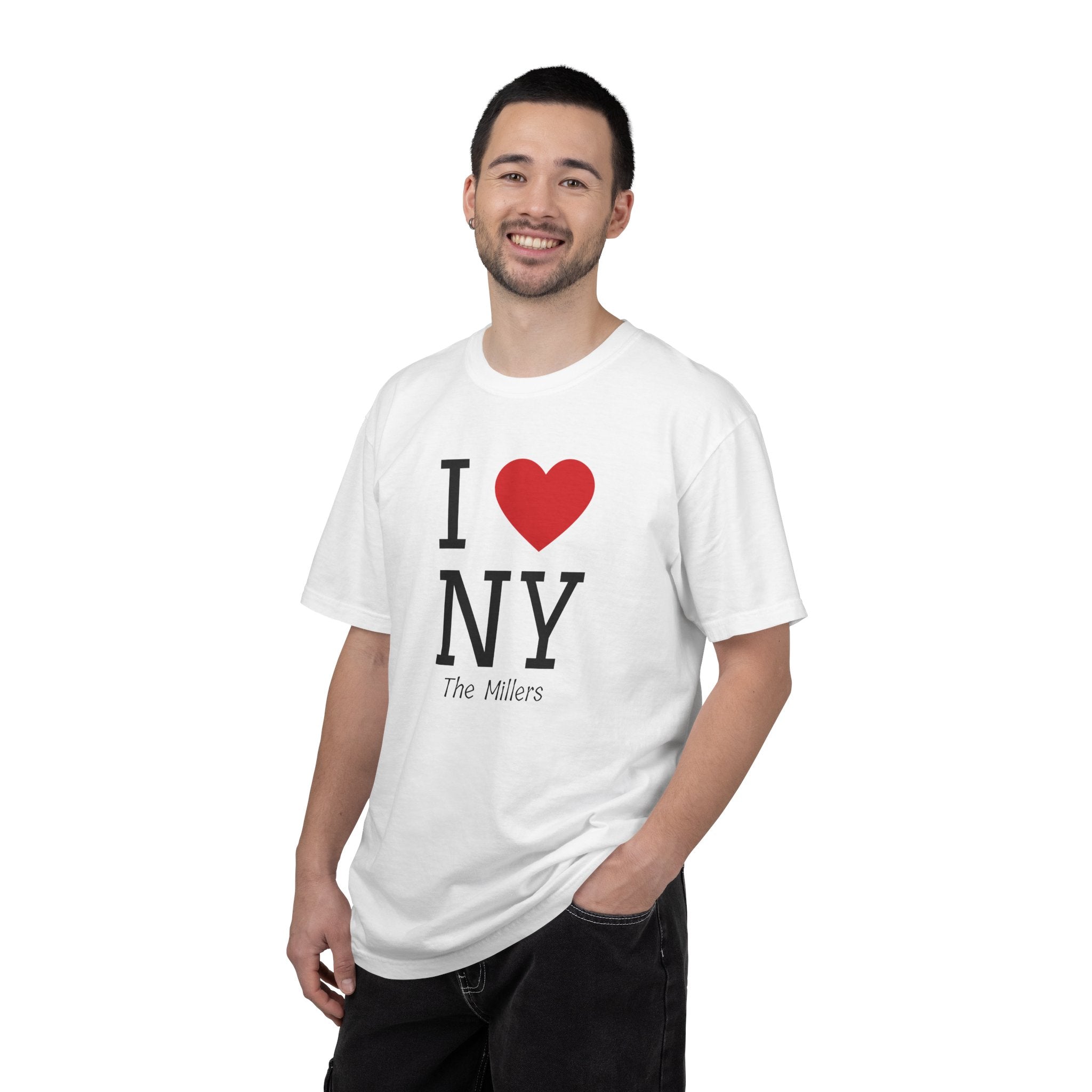 I Love NY Personalized Road Trip T-Shirt — Family New York Travel Tee