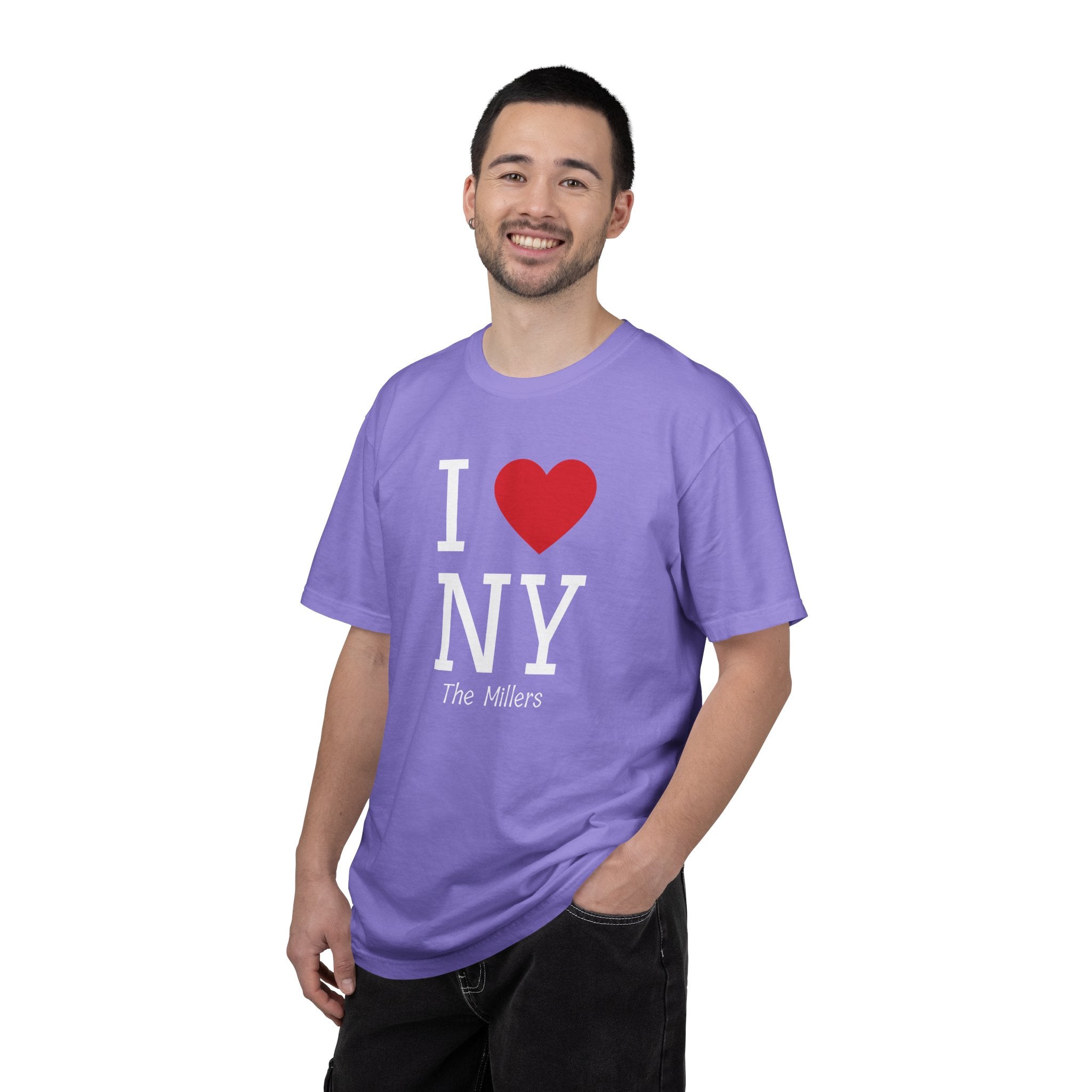 I Love NY Personalized Road Trip T-Shirt — Family New York Travel Tee