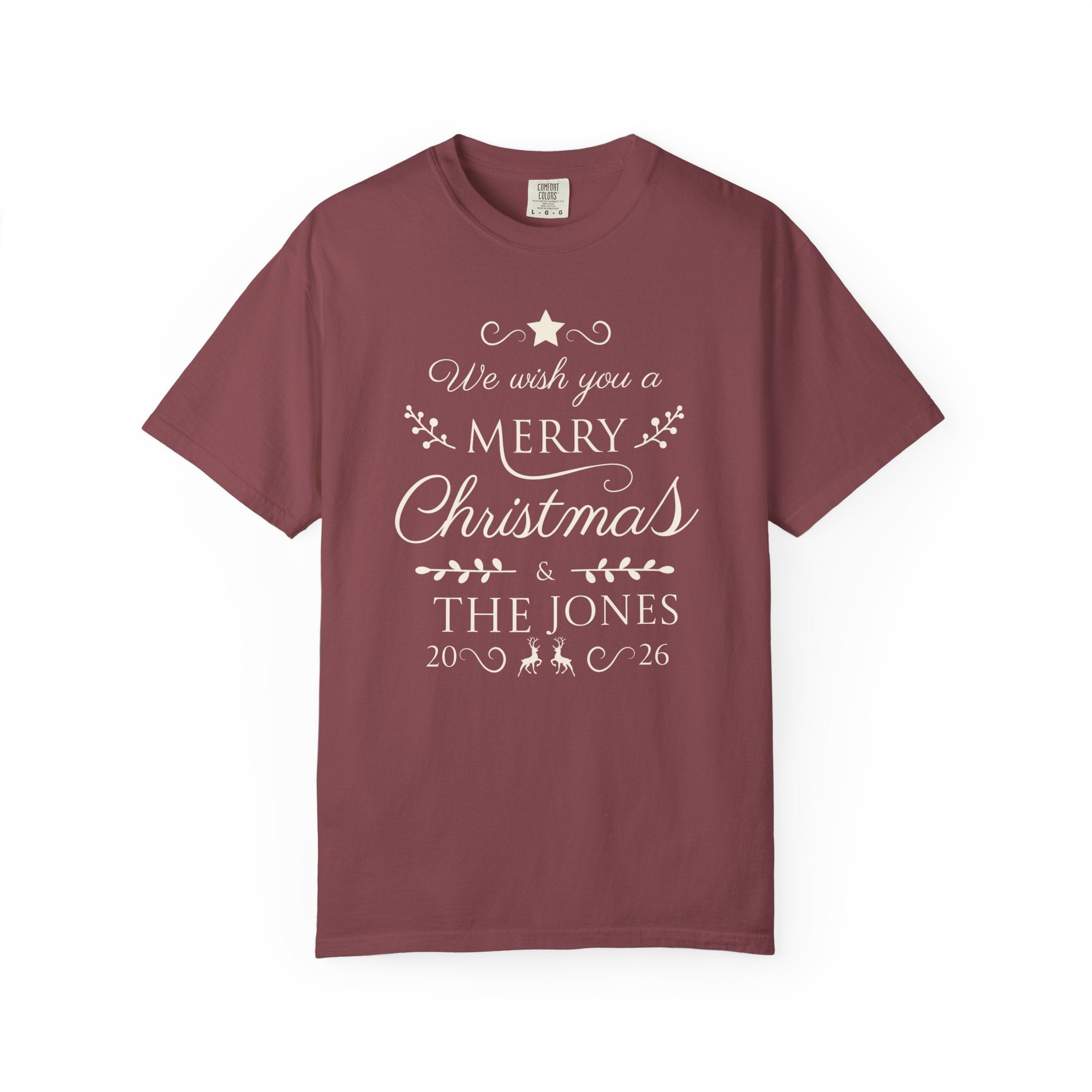 Family Christmas Matching Tee — Holiday Celebration Shirt