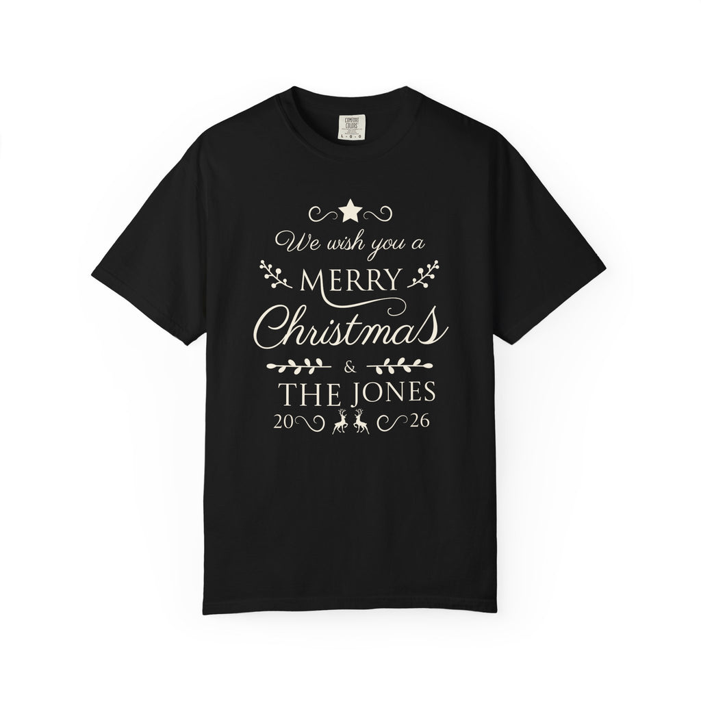 Family Christmas Matching Tee — Holiday Celebration Shirt