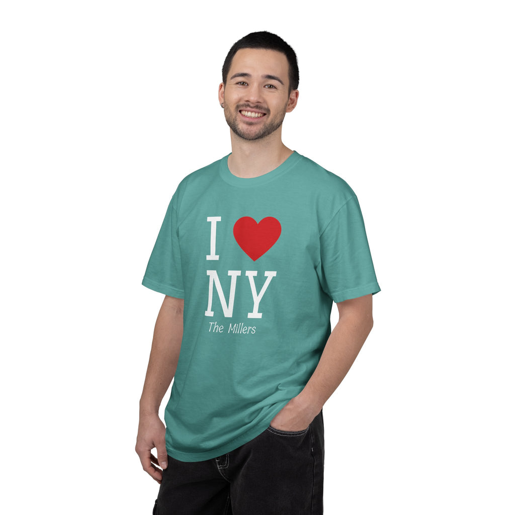 I Love NY Personalized Road Trip T-Shirt — Family New York Travel Tee