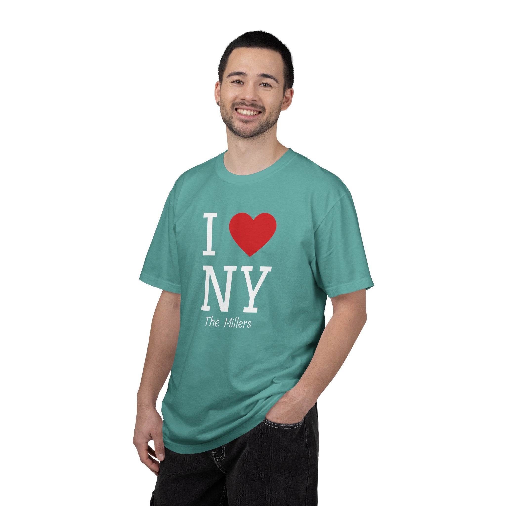 I Love NY Personalized Road Trip T-Shirt — Family New York Travel Tee