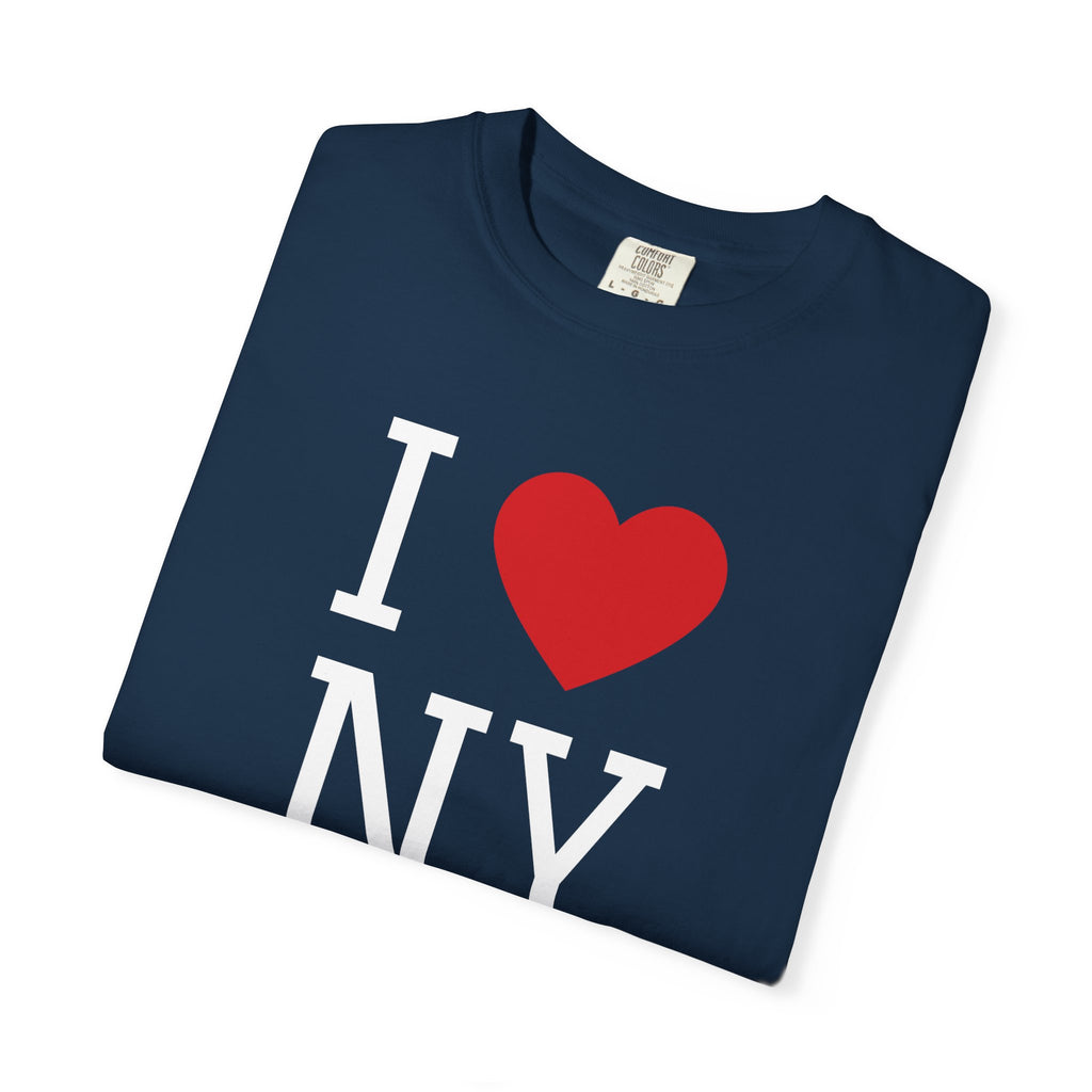 I Love NY Personalized Road Trip T-Shirt — Family New York Travel Tee
