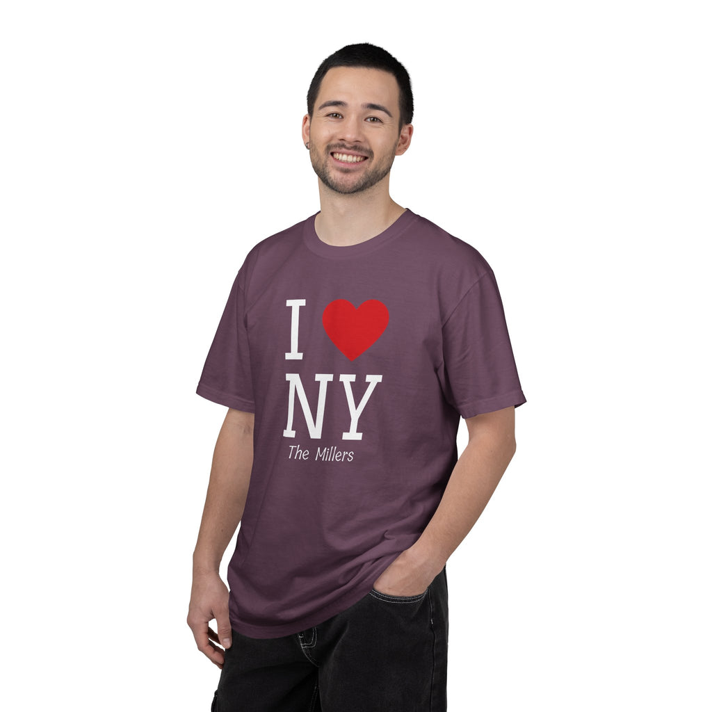 I Love NY Personalized Road Trip T-Shirt — Family New York Travel Tee