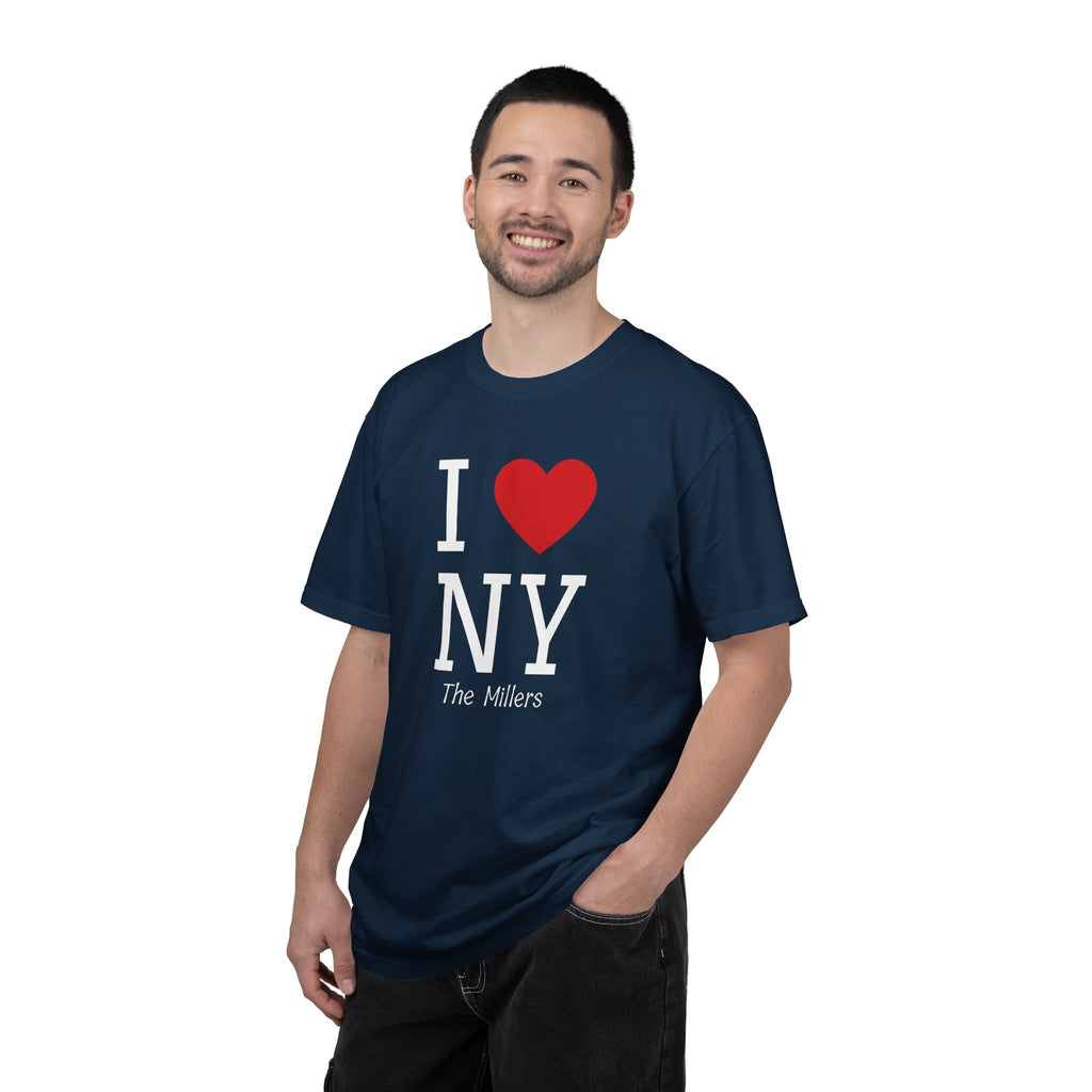 I Love NY Personalized Road Trip T-Shirt — Family New York Travel Tee