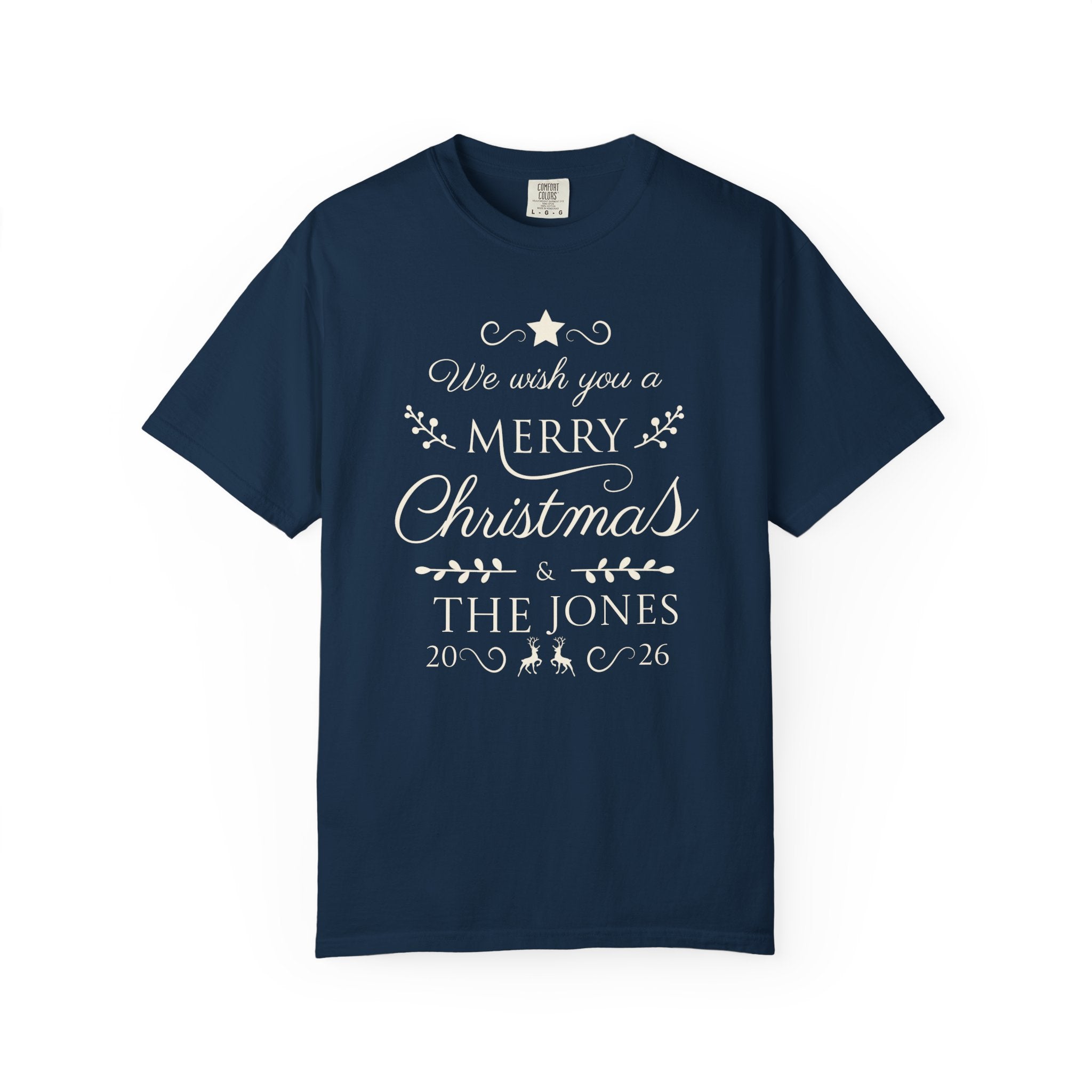 Family Christmas Matching Tee — Holiday Celebration Shirt