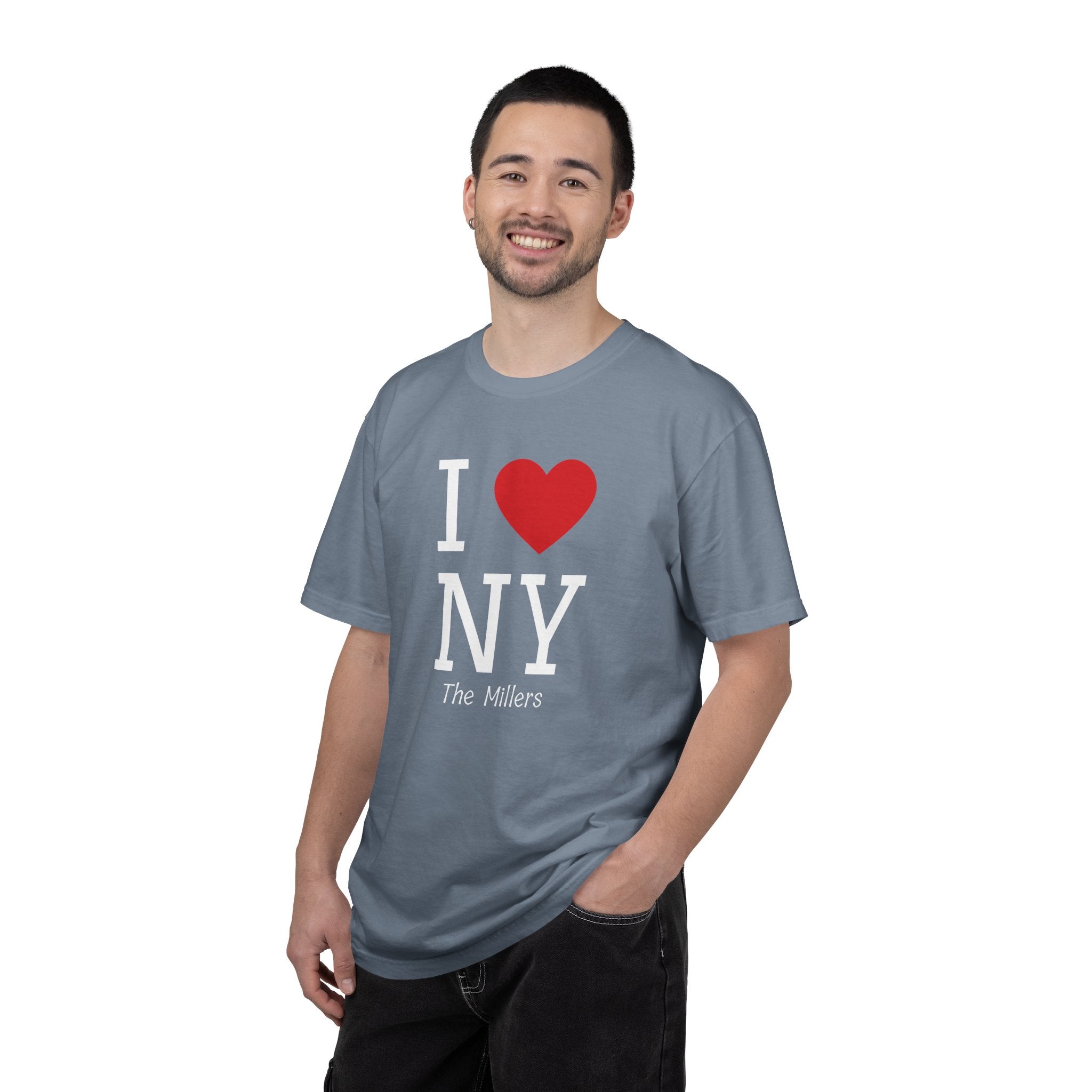 I Love NY Personalized Road Trip T-Shirt — Family New York Travel Tee